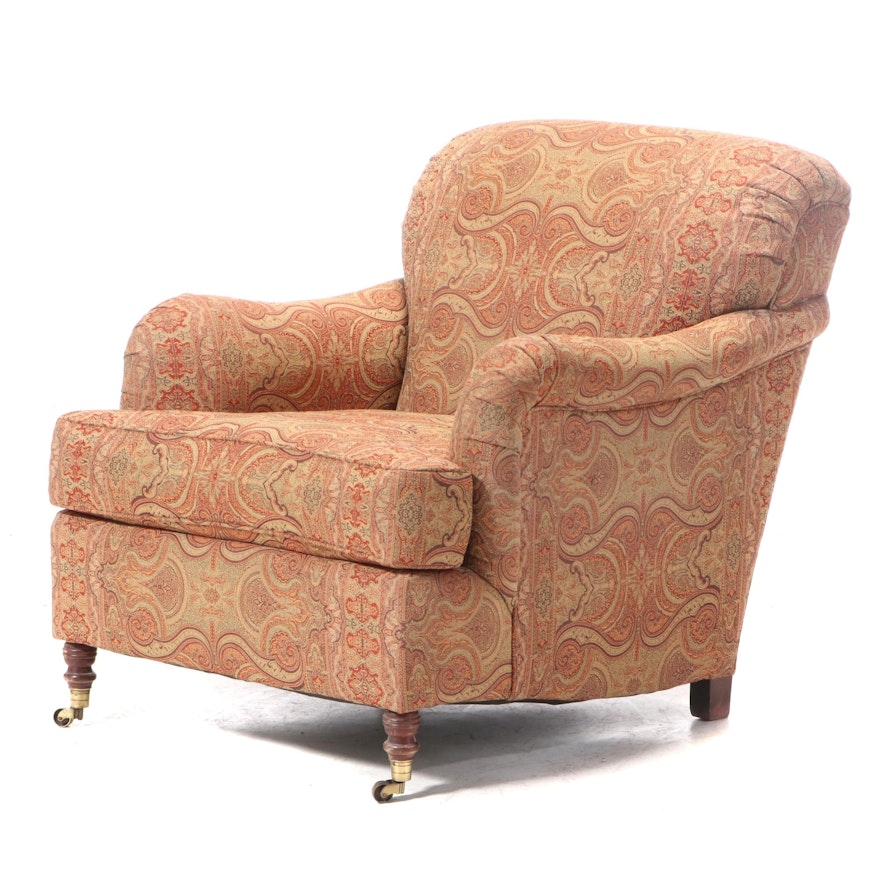 Kravet Furniture William IV Style Custom-Upholstered Armchair