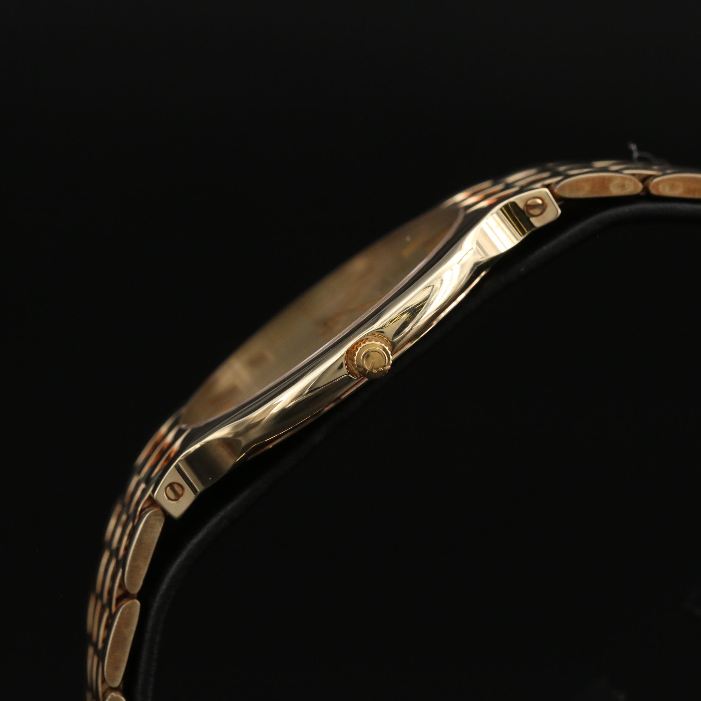 Gevril Limited Edition 14K Yellow Gold Quartz Watch