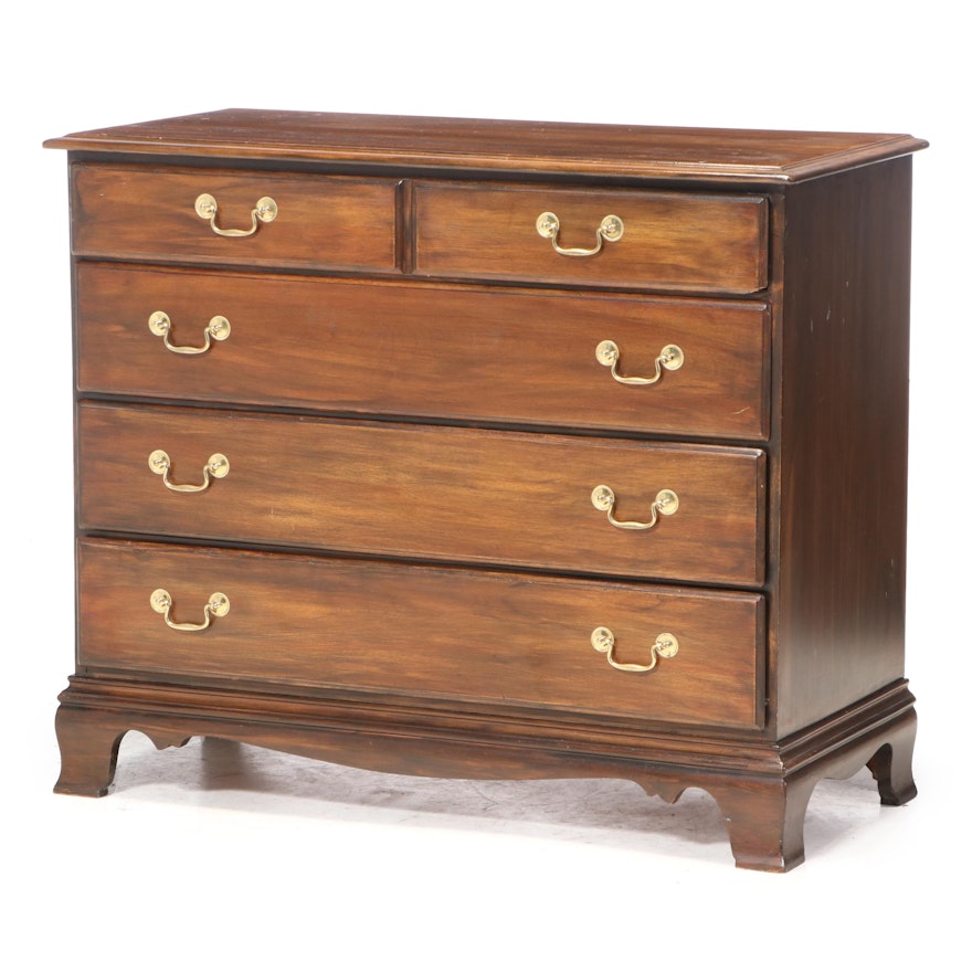 Heywood-Wakefield "Winthrop" Chippendale Style Chest of Drawers in Glazed Finish