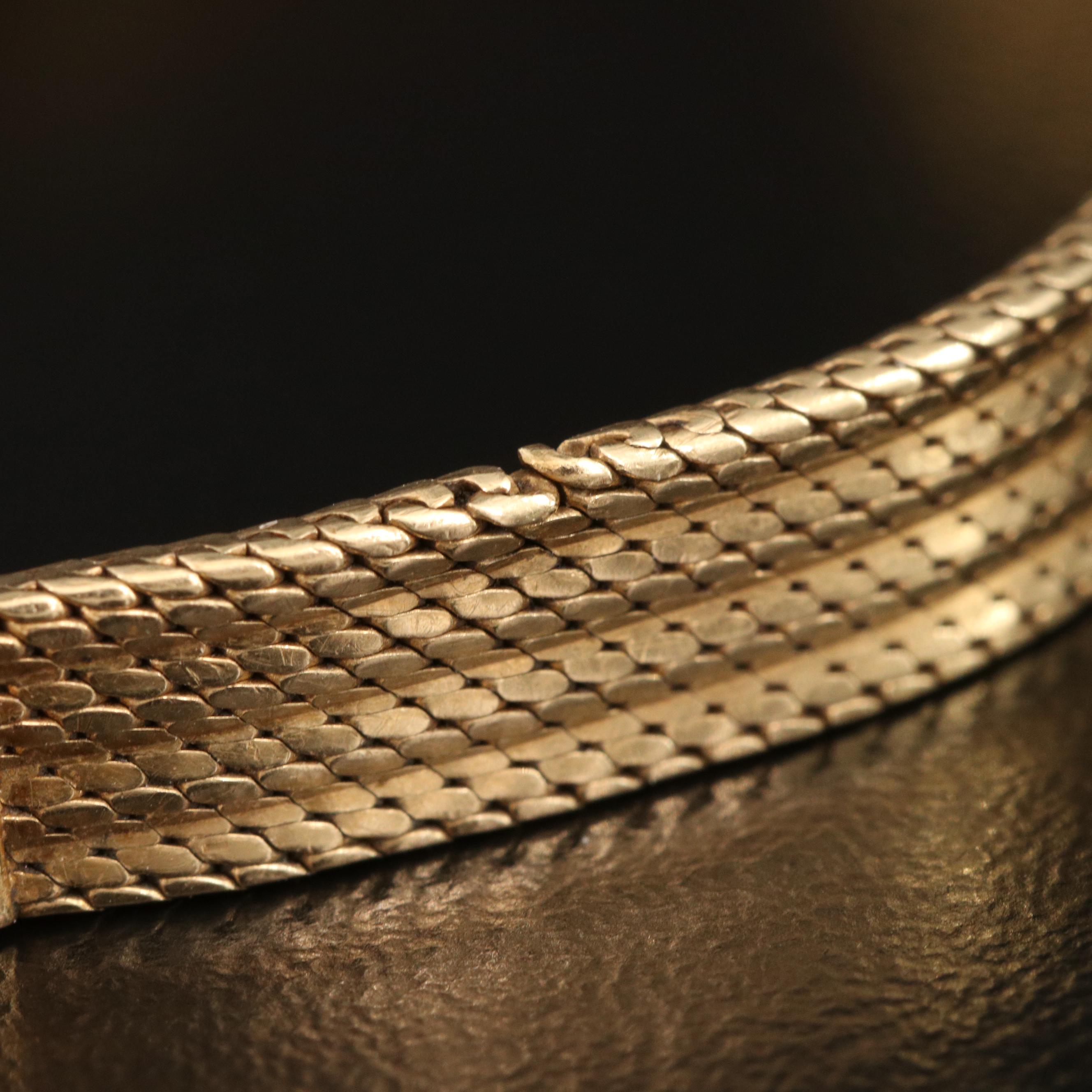 1972 Rolex Precision 2604 18K Yellow Gold Watch