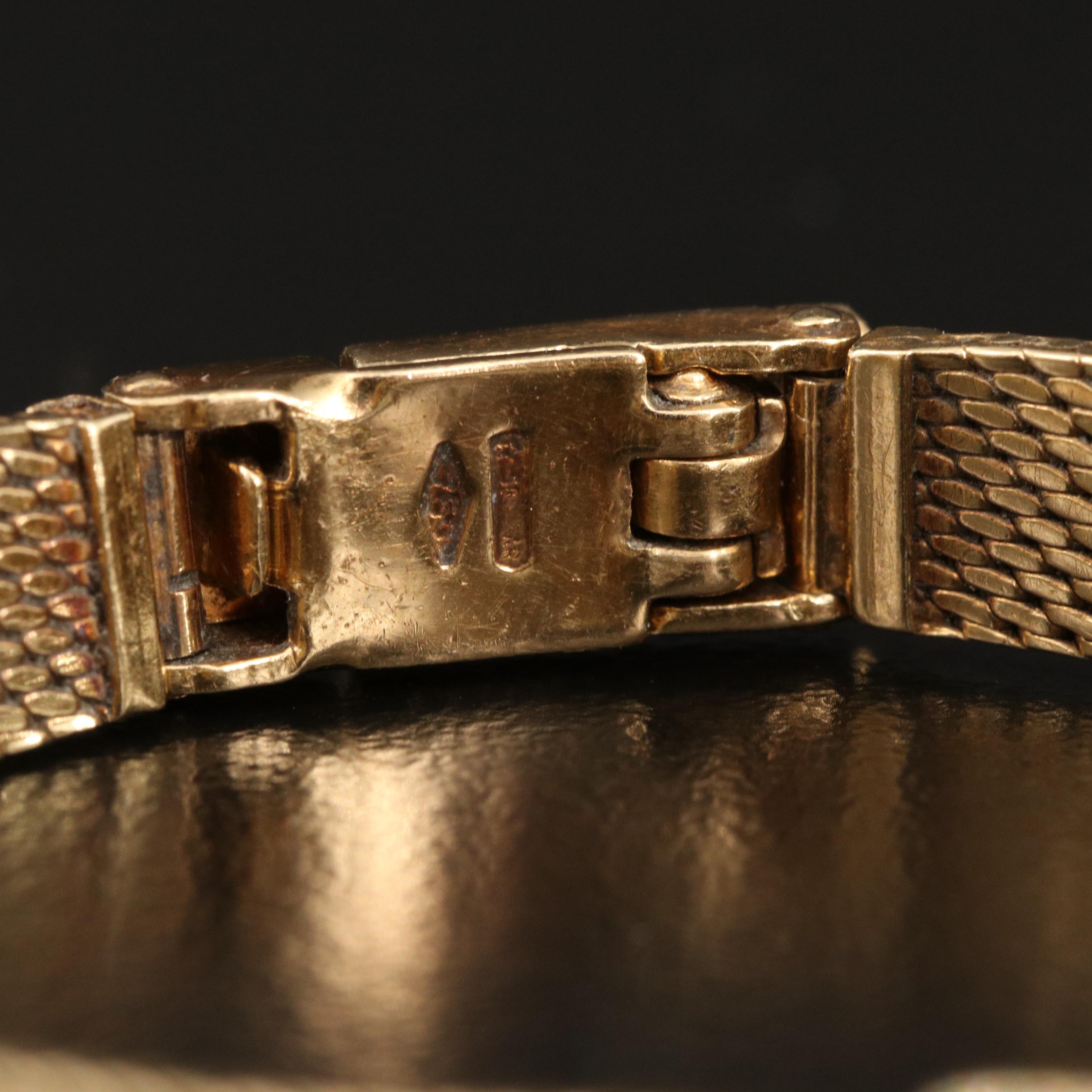 1972 Rolex Precision 2604 18K Yellow Gold Watch