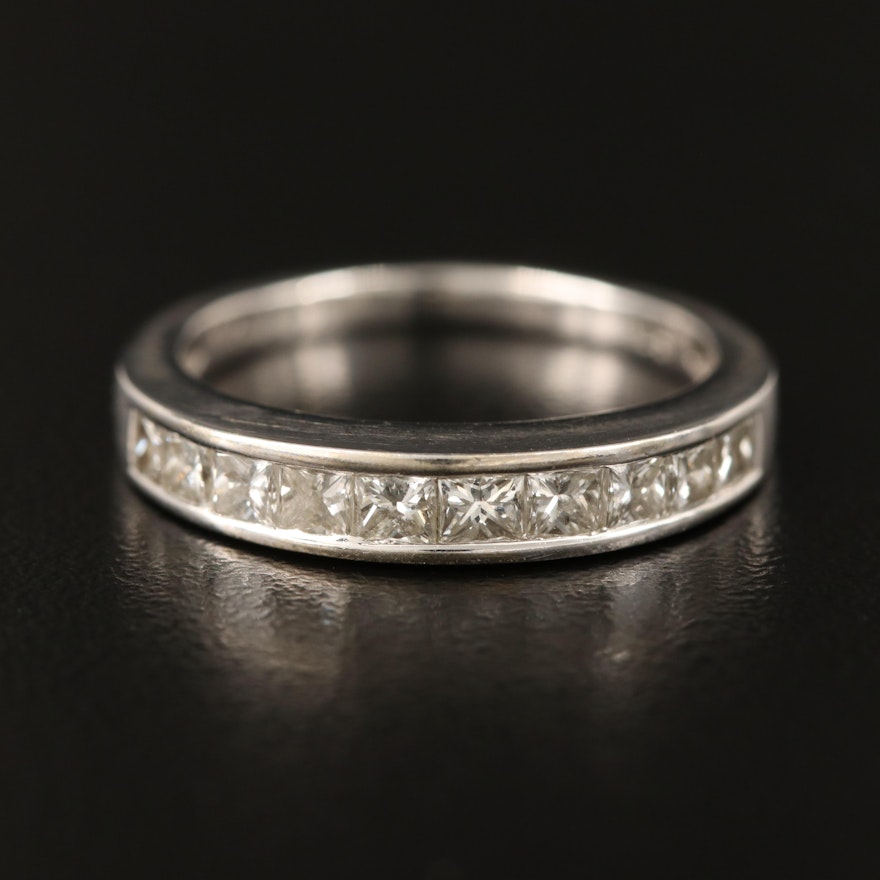 14K Diamond Band