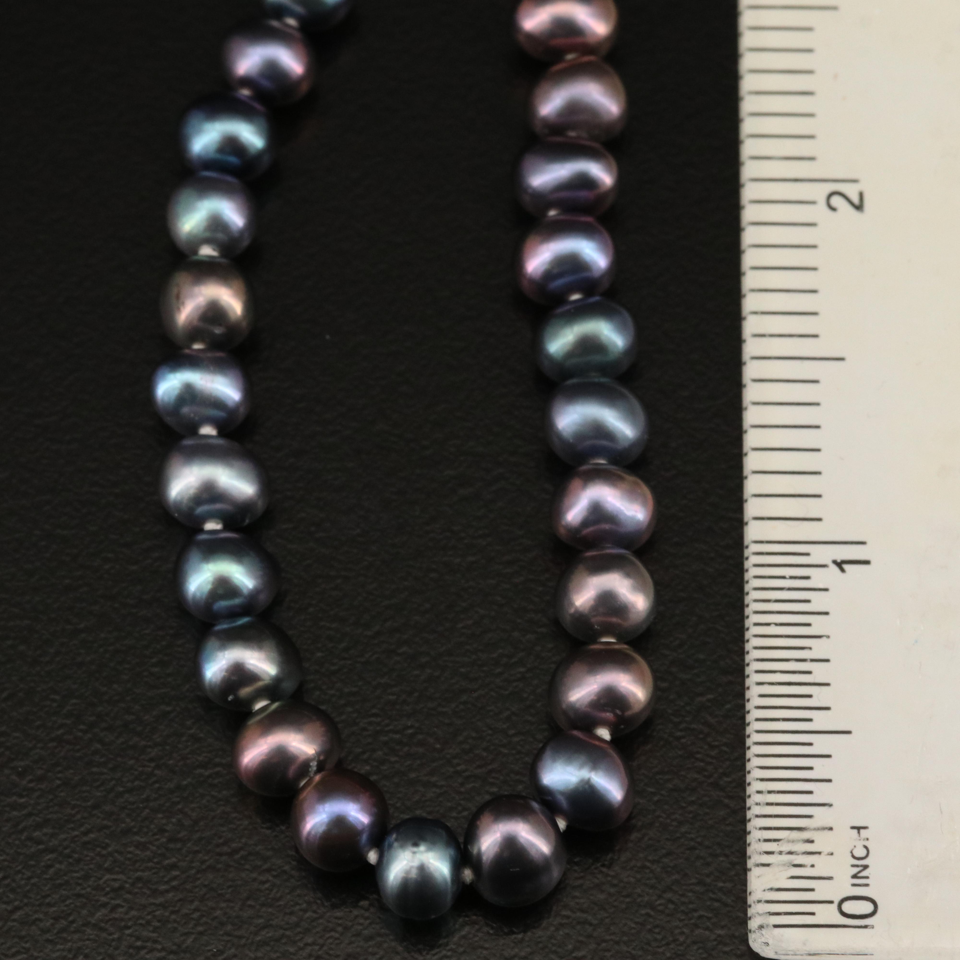 Jadeite and Pearl Endless Necklace