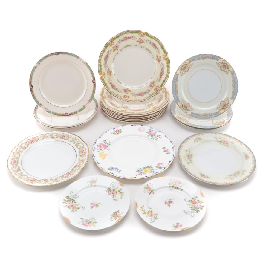 Minton, Noritake and Other Porcelain, Bone China and Ceramic Plates