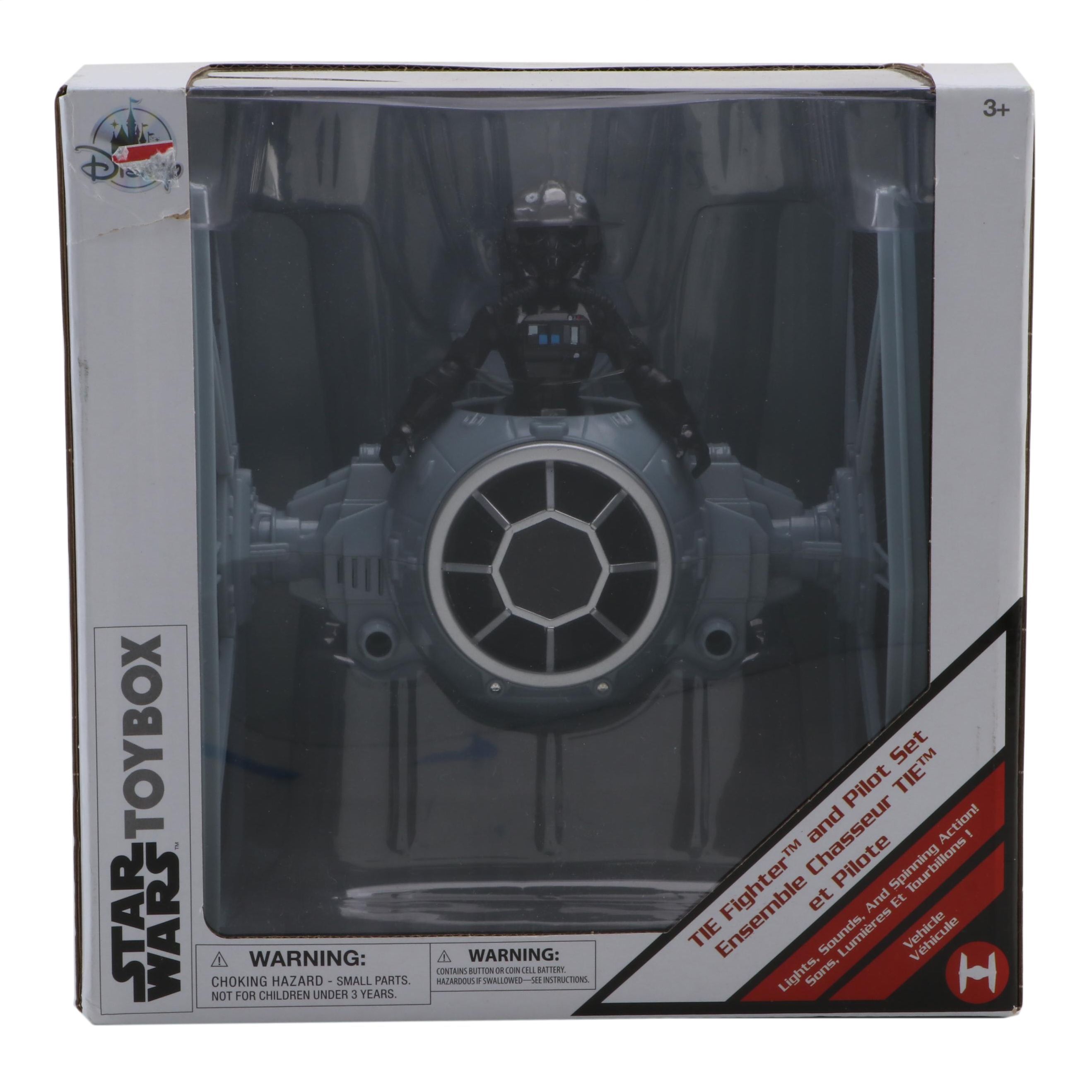 Walt Disney's Star Wars Toybox TIE Fighter and Pilot Set