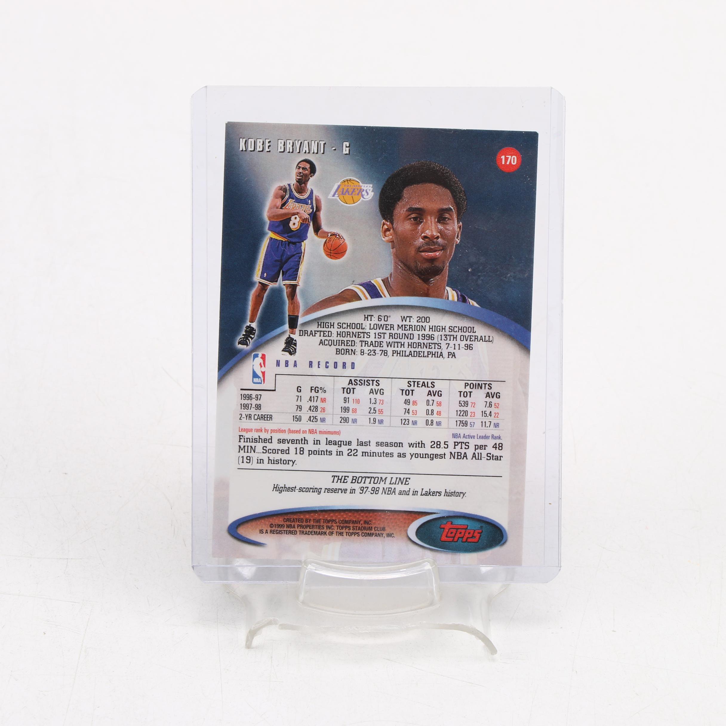 Kobe Bryant Basketball Cards