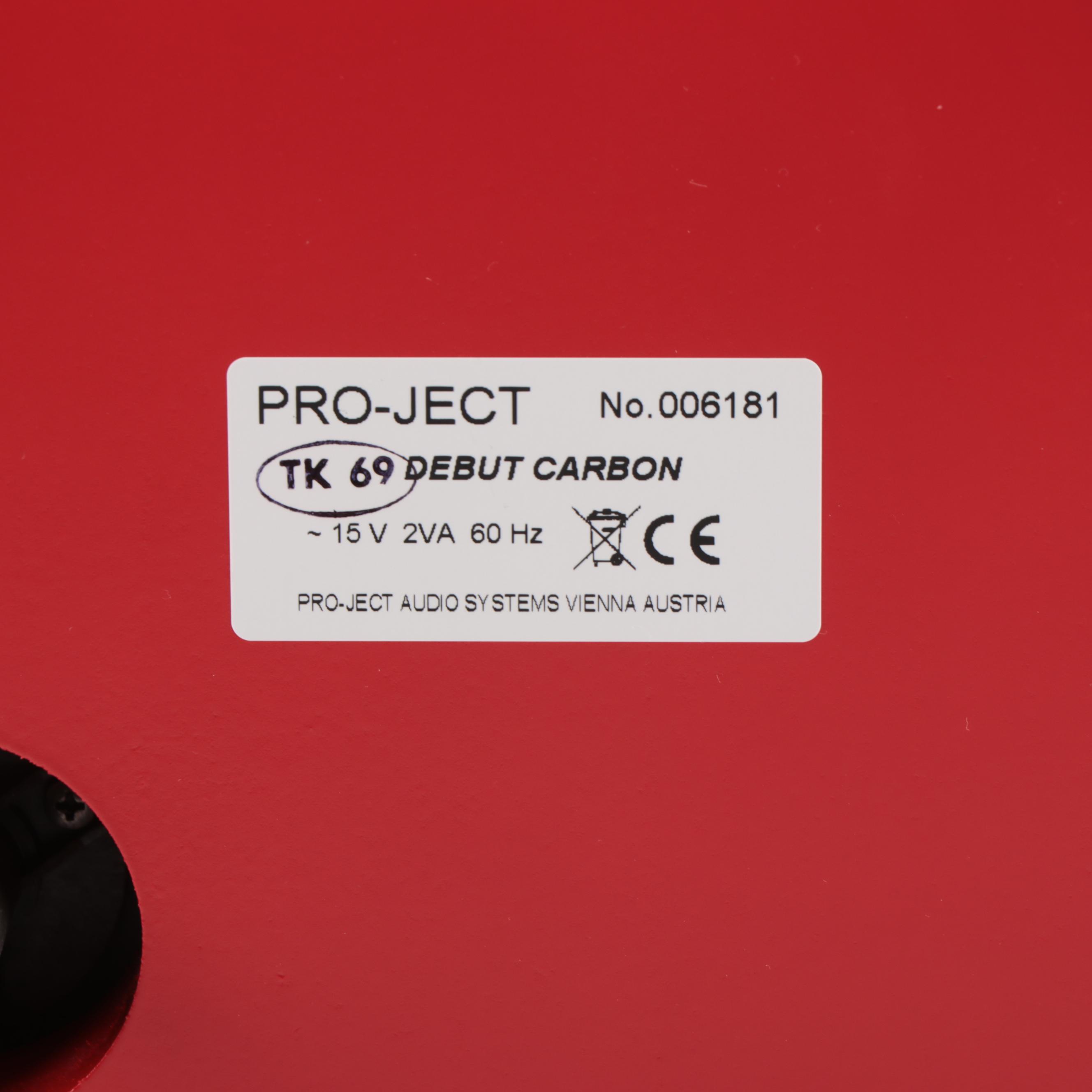 Pro-Ject TK69 Debut Carbon Stereo Turntable