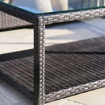 Abbyson Living "Belmont" Seven Piece Patio Seating Set