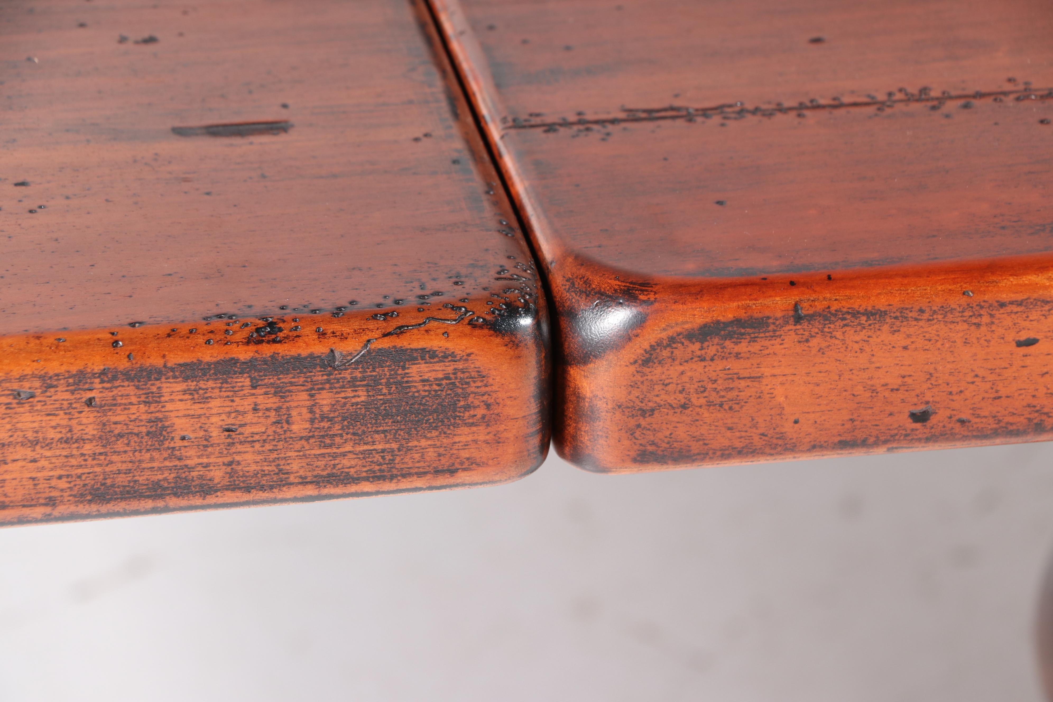 Arhaus Tuscany Extension Dining Table with Pottery Barn Dining Chairs