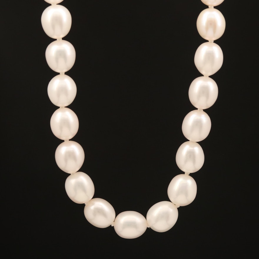 Pearl Rope Length Endless Necklace