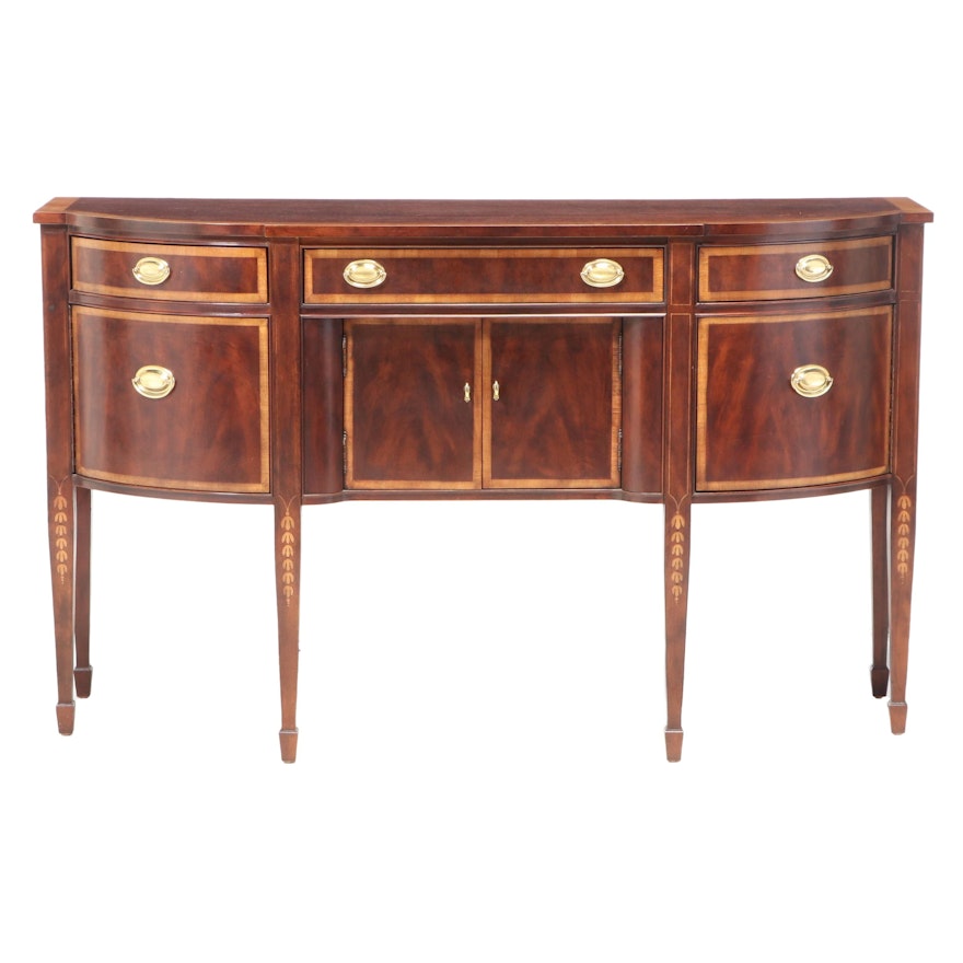 Thomasville "Mahogany Collection" Federal Style Mahogany and Marquetry Sideboard
