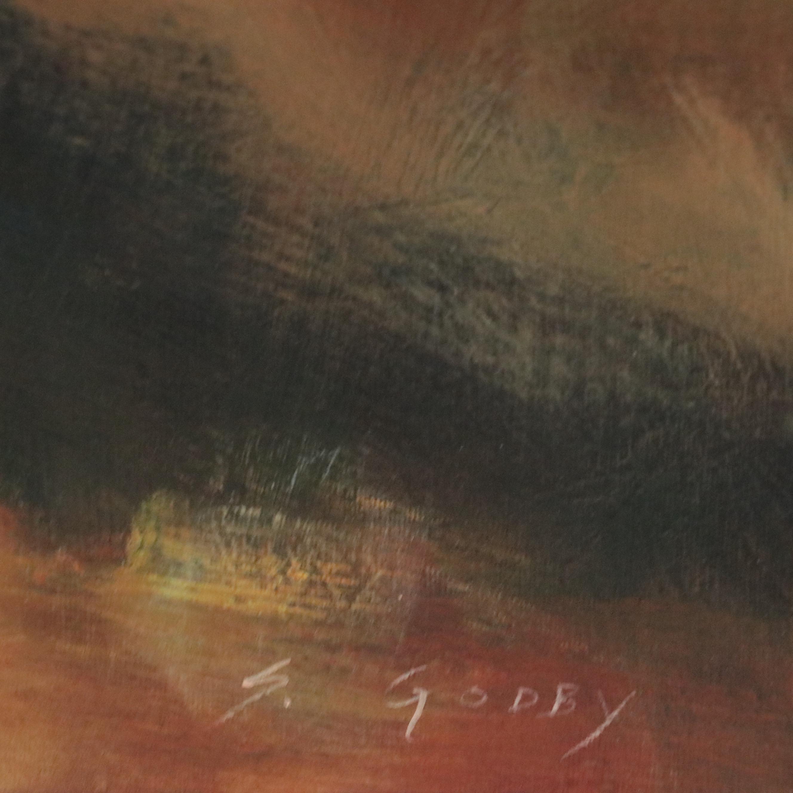 Shannon Godby Forest Landscape Acrylic Painting