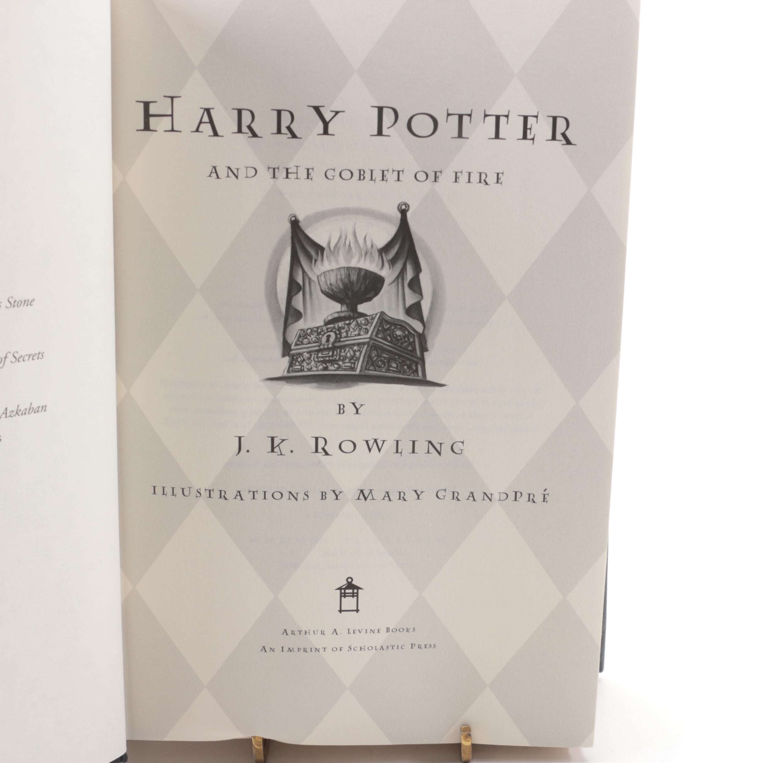 First American Edition "Harry Potter" Partial Series with "The Cursed Child"