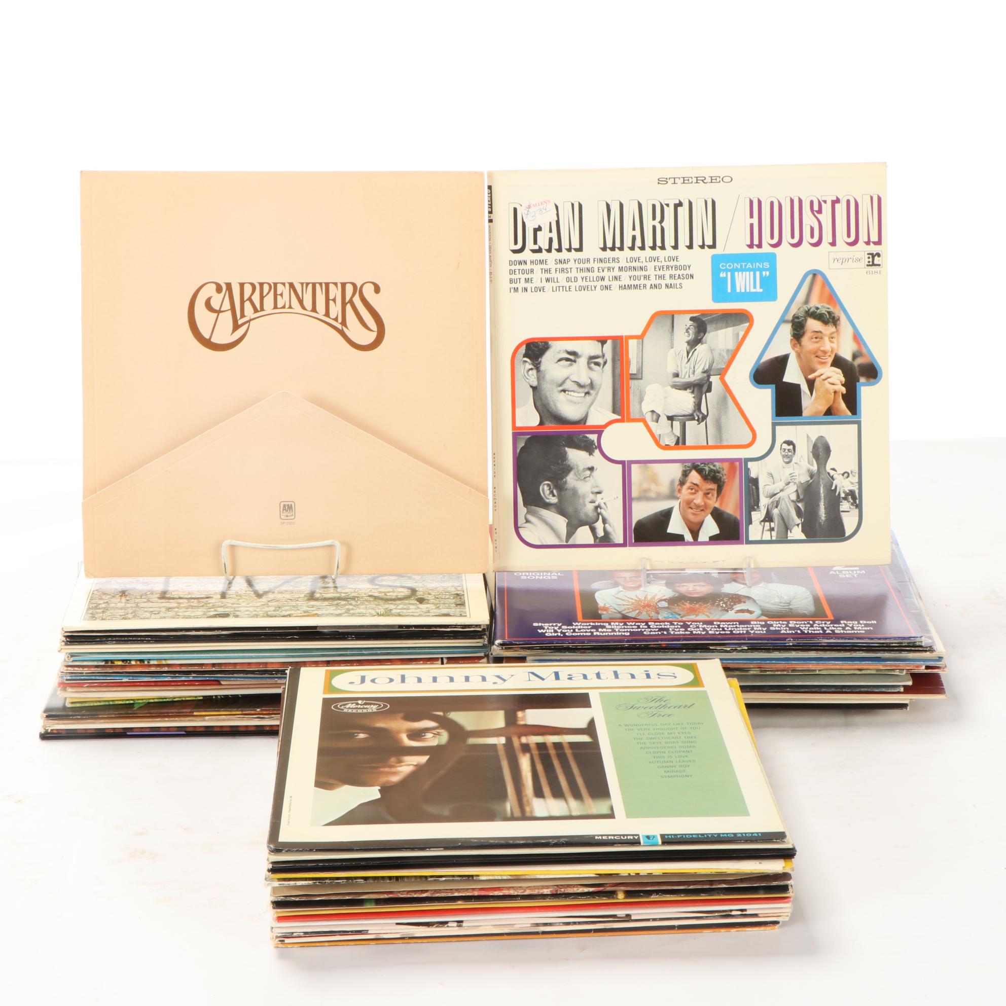 Michael Jackson, The Carpenters, Barry Manilow, Dokken, Other Vinyl LP Records