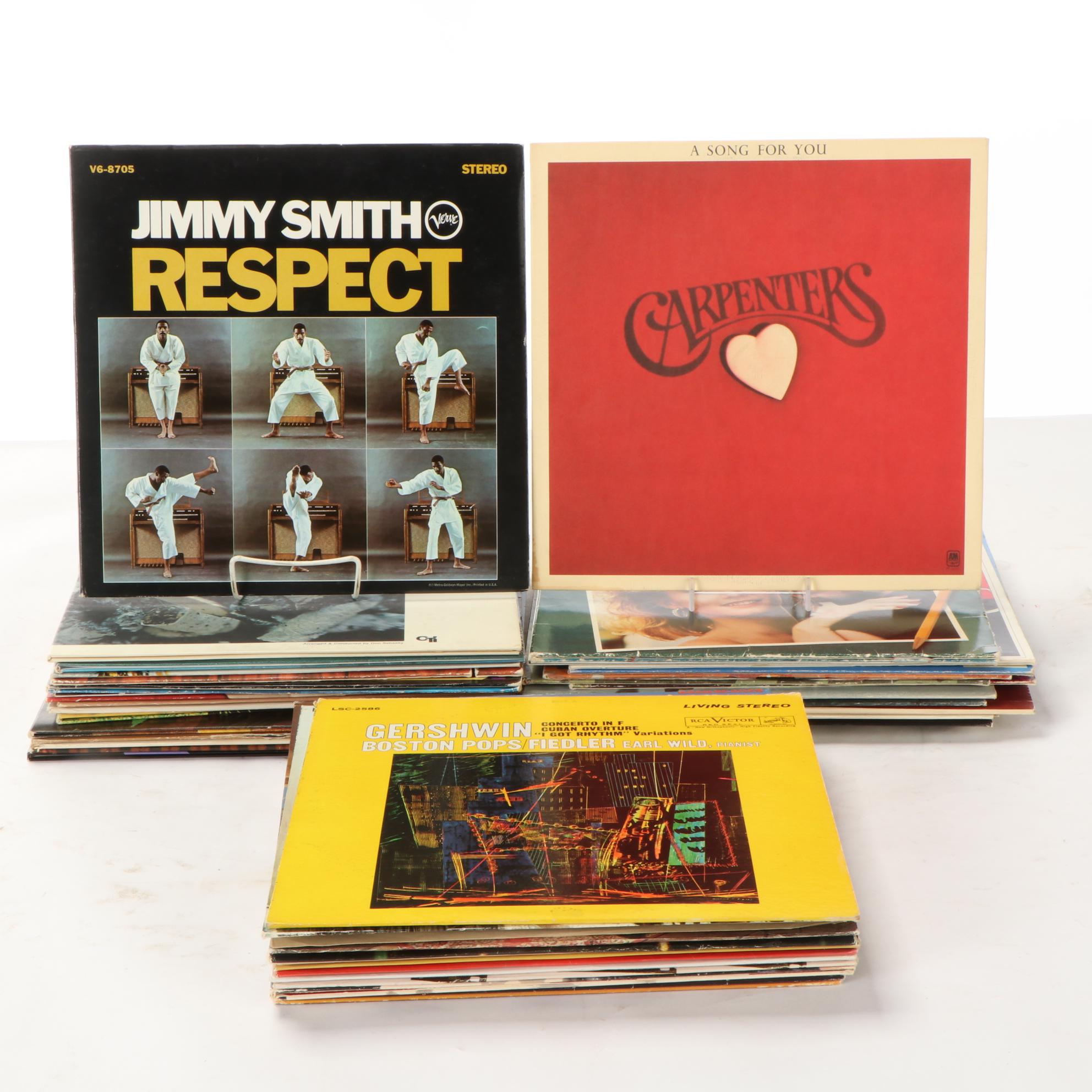 Michael Jackson, The Carpenters, Barry Manilow, Dokken, Other Vinyl LP Records