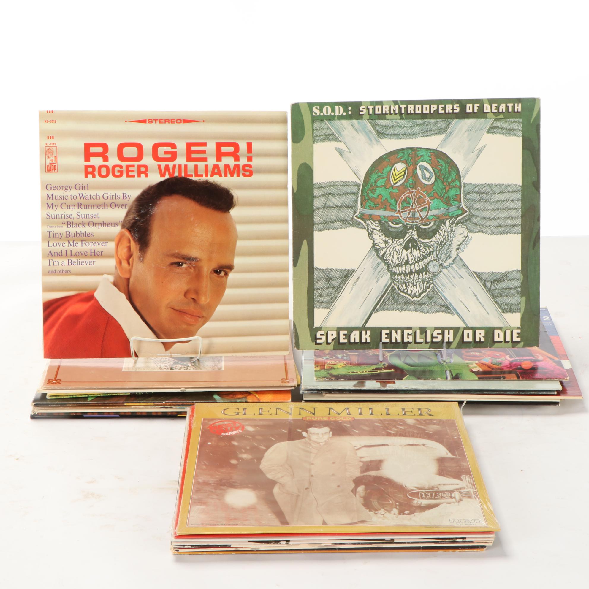 Michael Jackson, The Carpenters, Barry Manilow, Dokken, Other Vinyl LP Records