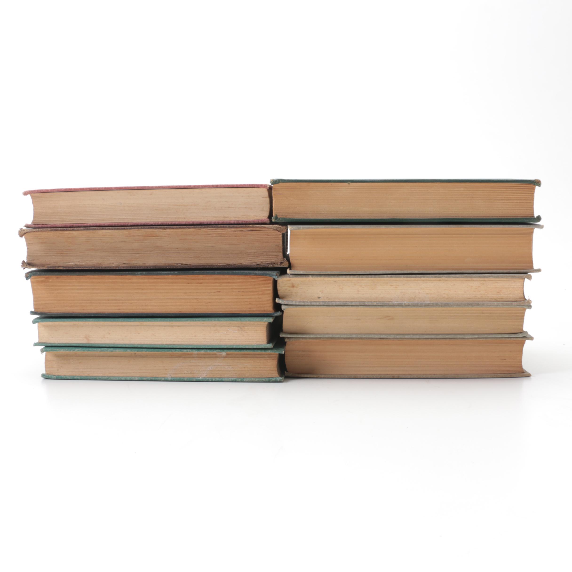 First Edition "They Call Me Carpenter" by Upton Sinclair and More Classics