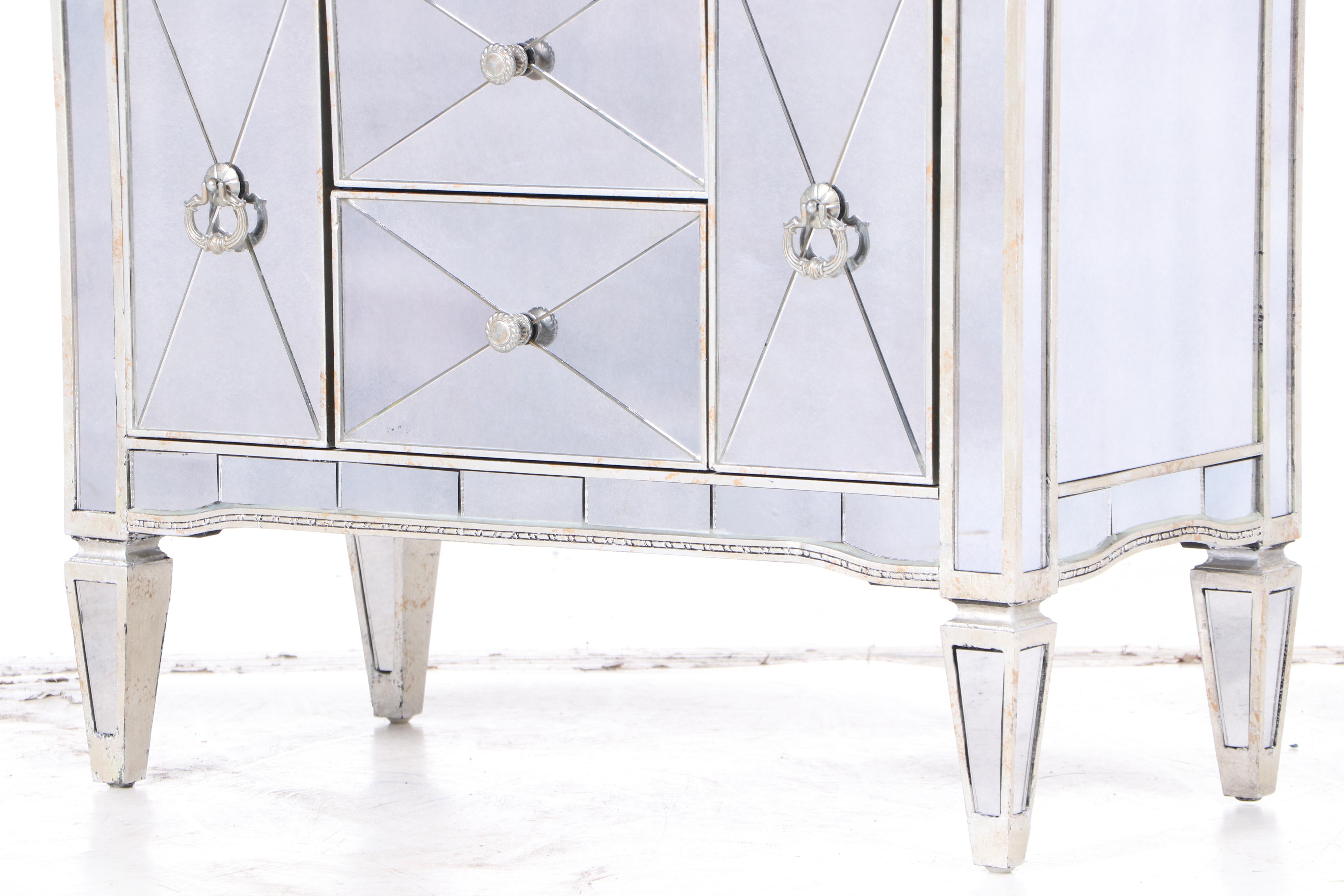 Antique Mirror Nightstand