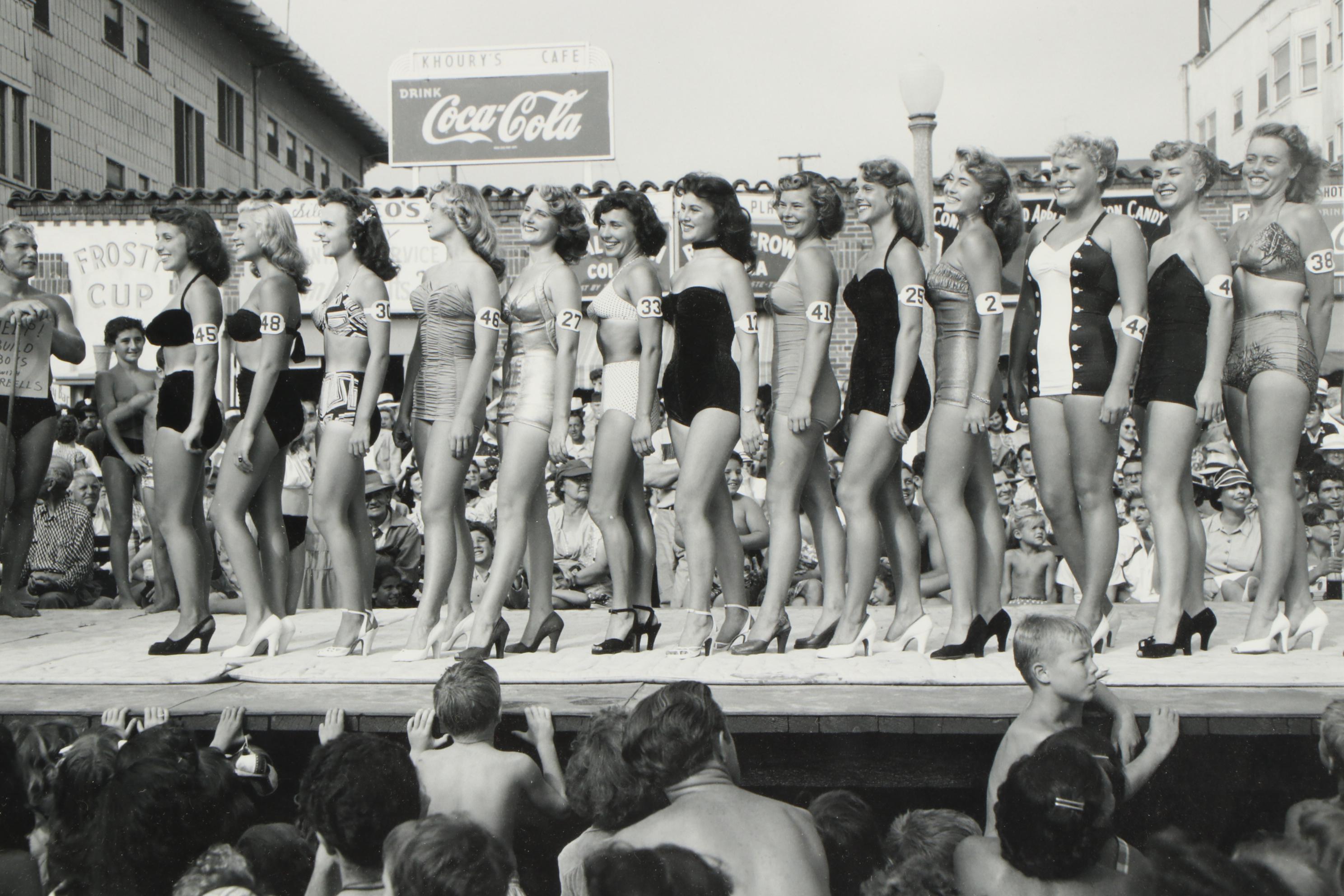 Don Jim Art Archival Print of Miss Muscle Beach Competition, 21st Century