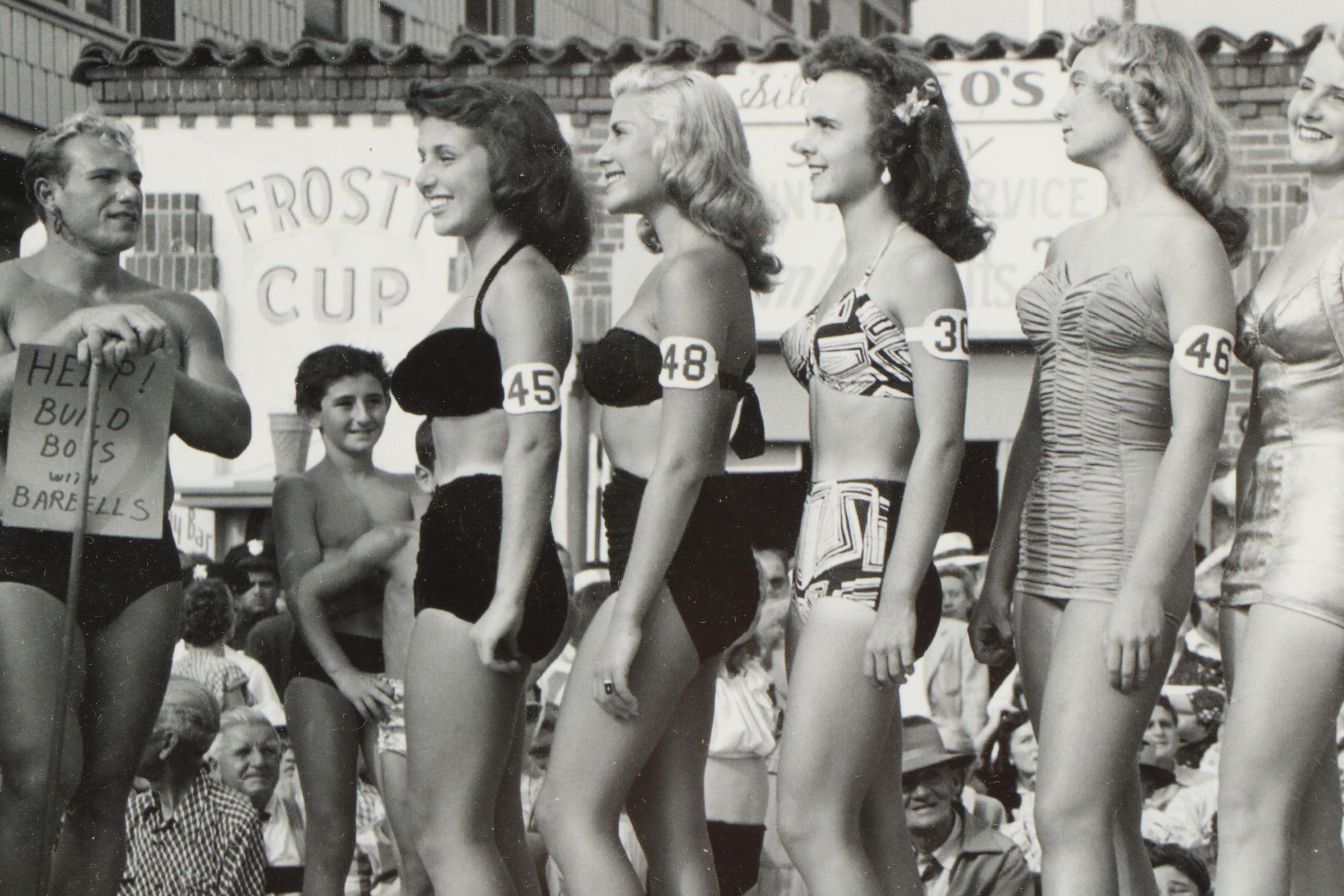 Don Jim Art Archival Print of Miss Muscle Beach Competition, 21st Century