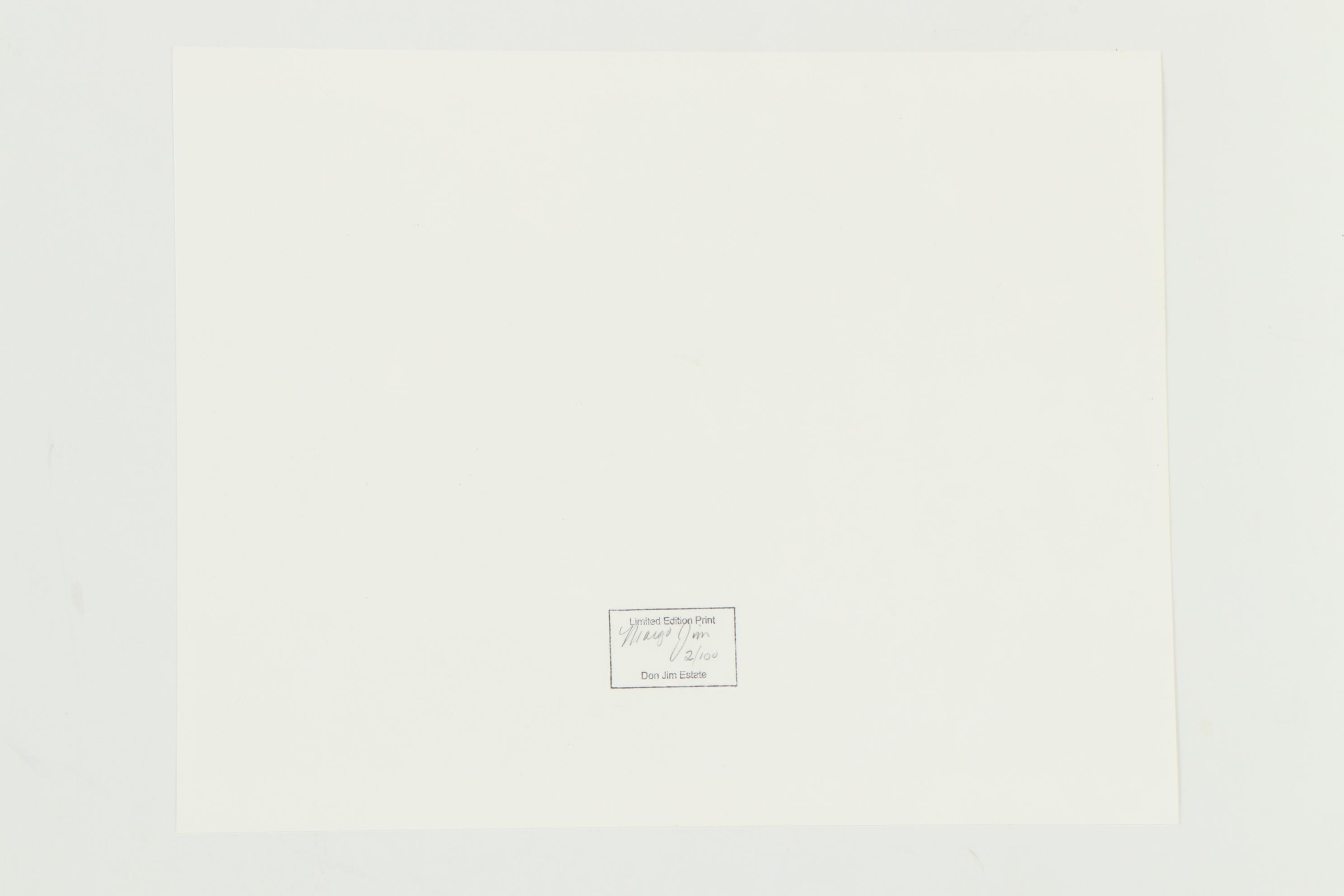 Don Jim Art Archival Print of Miss Muscle Beach Competition, 21st Century