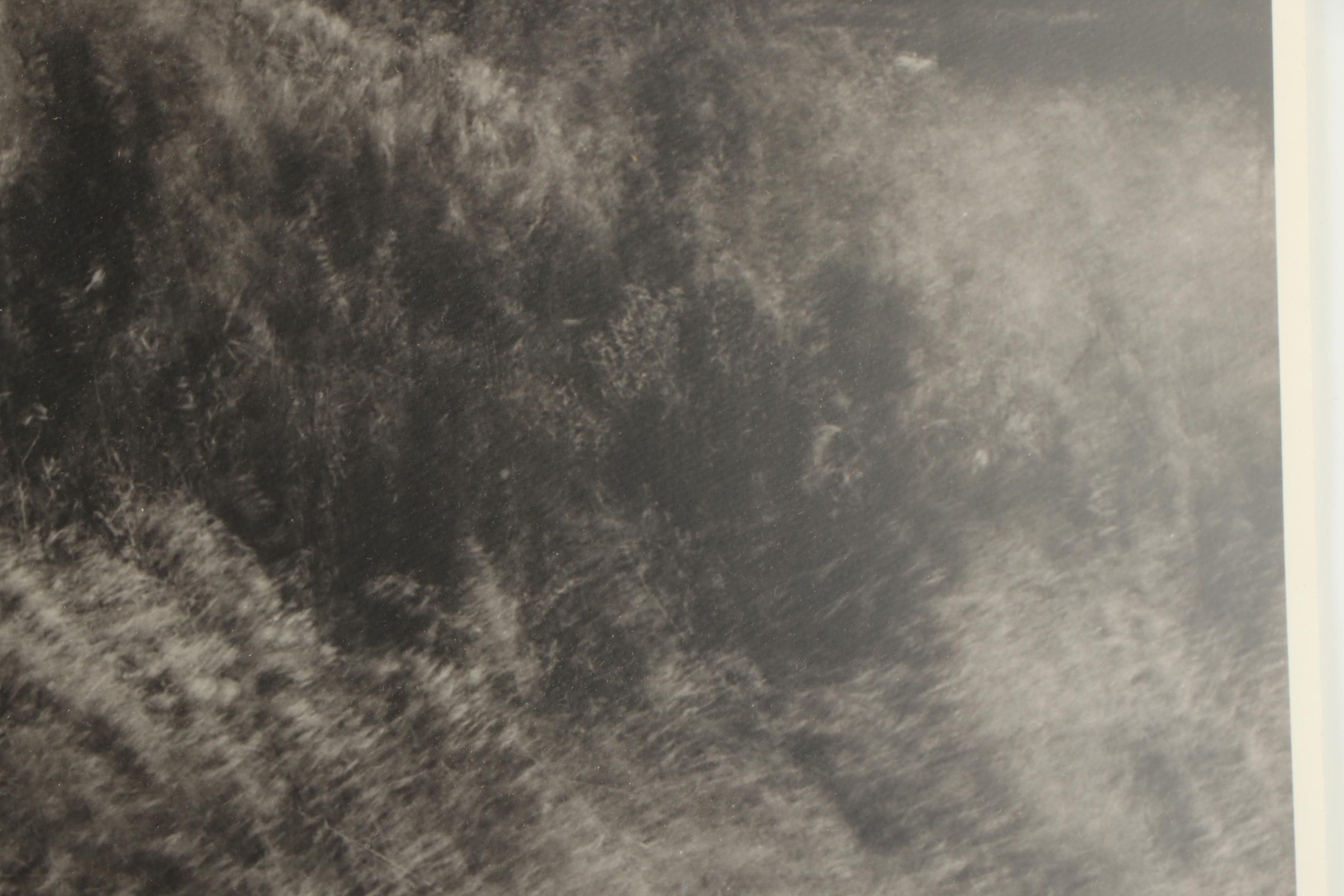 Don Jim Silver Gelatin Photograph of Female Nude in Grassy Landscape, Circa 1970