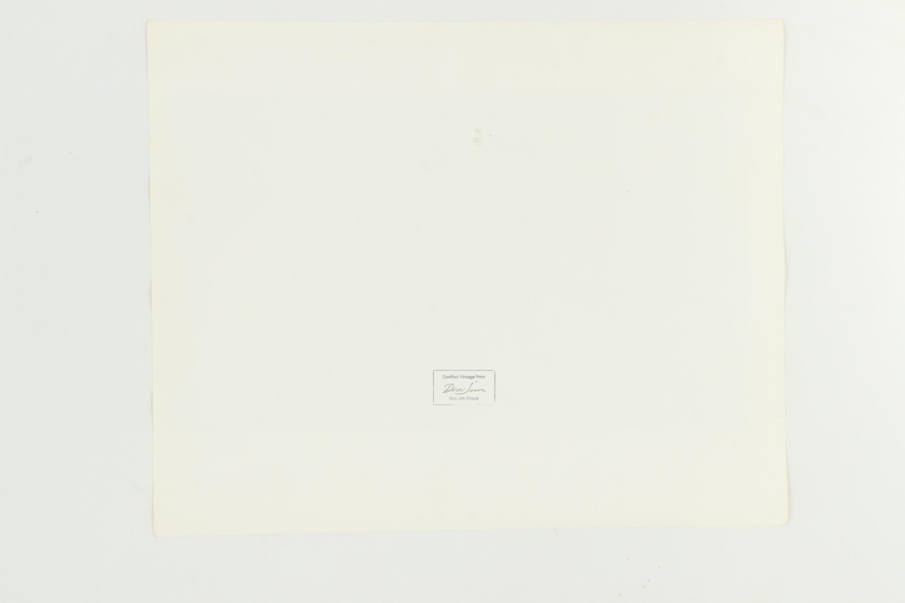 Don Jim Silver Gelatin Photograph of Female Nude, Circa 1970