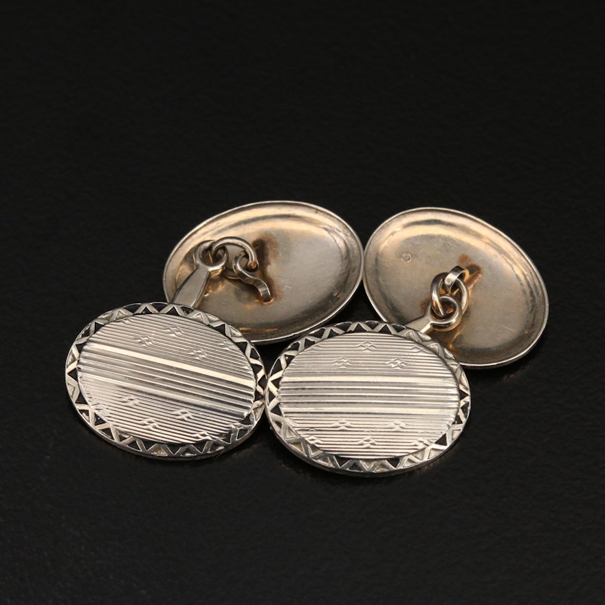 Vintage Kohn & Co. 10K Cufflinks