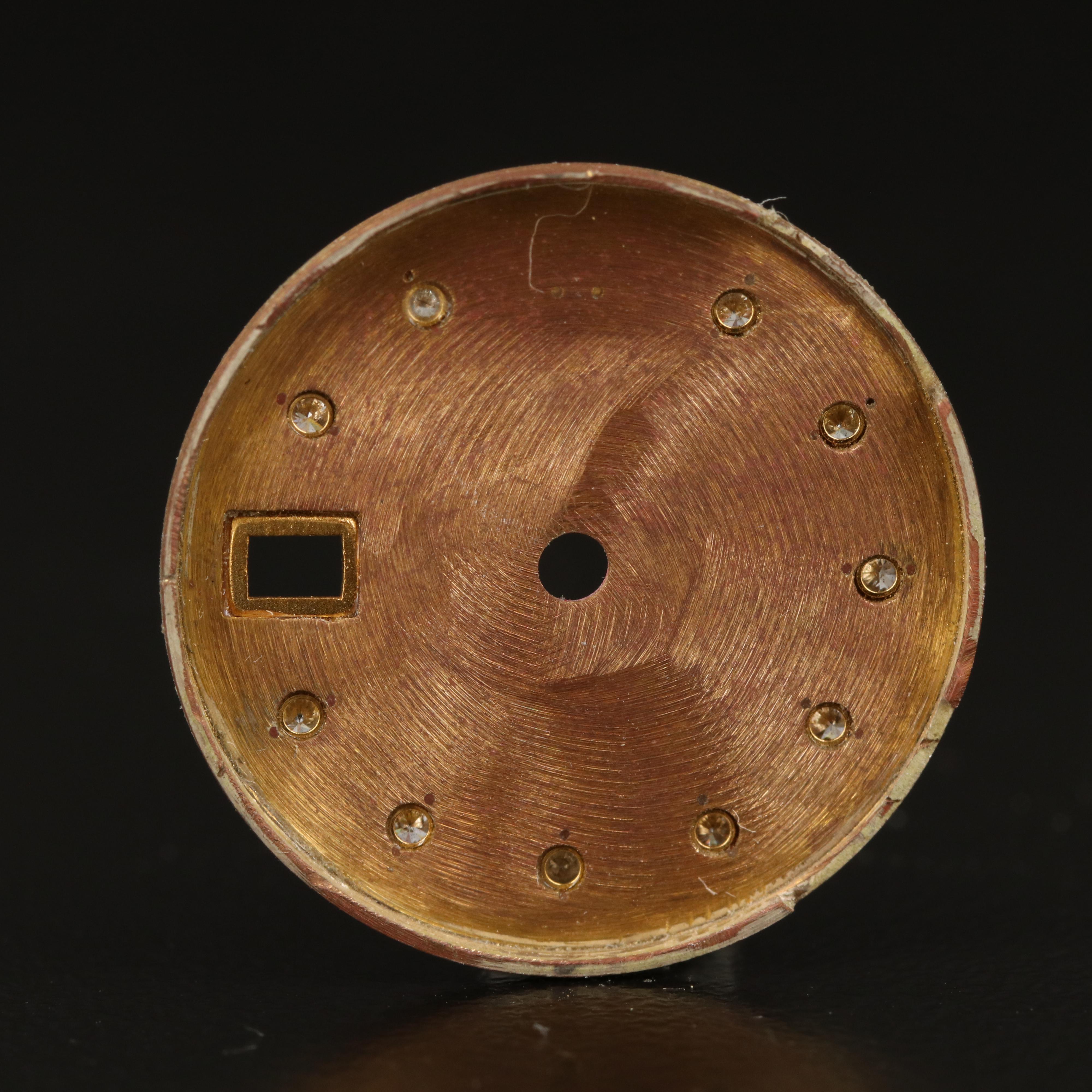 Pink Mother of Pearl Rolex Datejust Diamond Aftermarket Dial