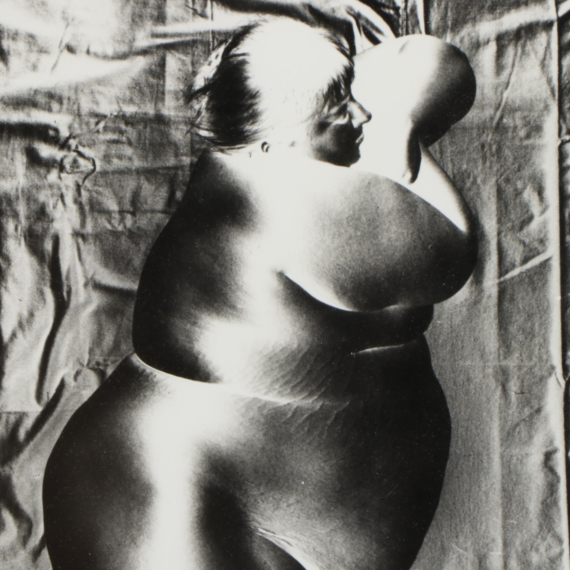 Don Jim Solarized Silver Gelatin Photograph from "Lavish Lola," Circa 1985
