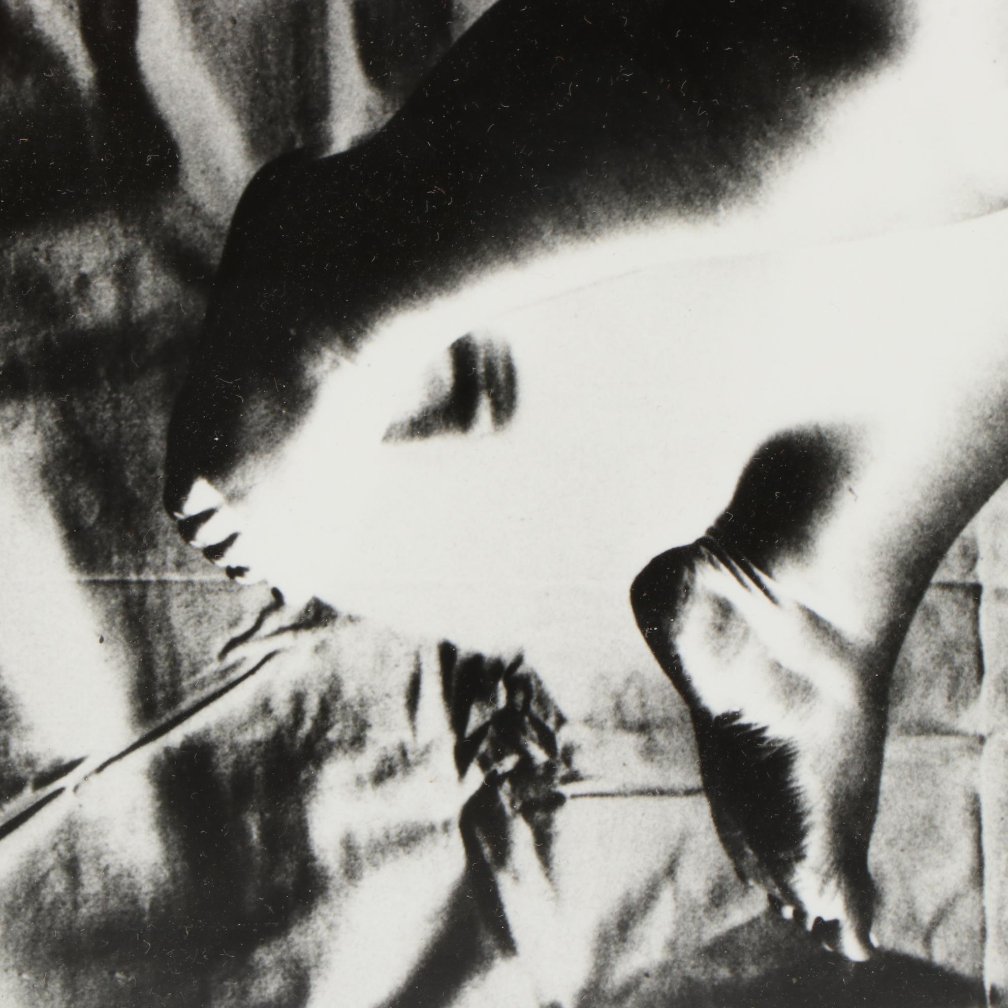 Don Jim Solarized Silver Gelatin Photograph from "Lavish Lola," Circa 1985