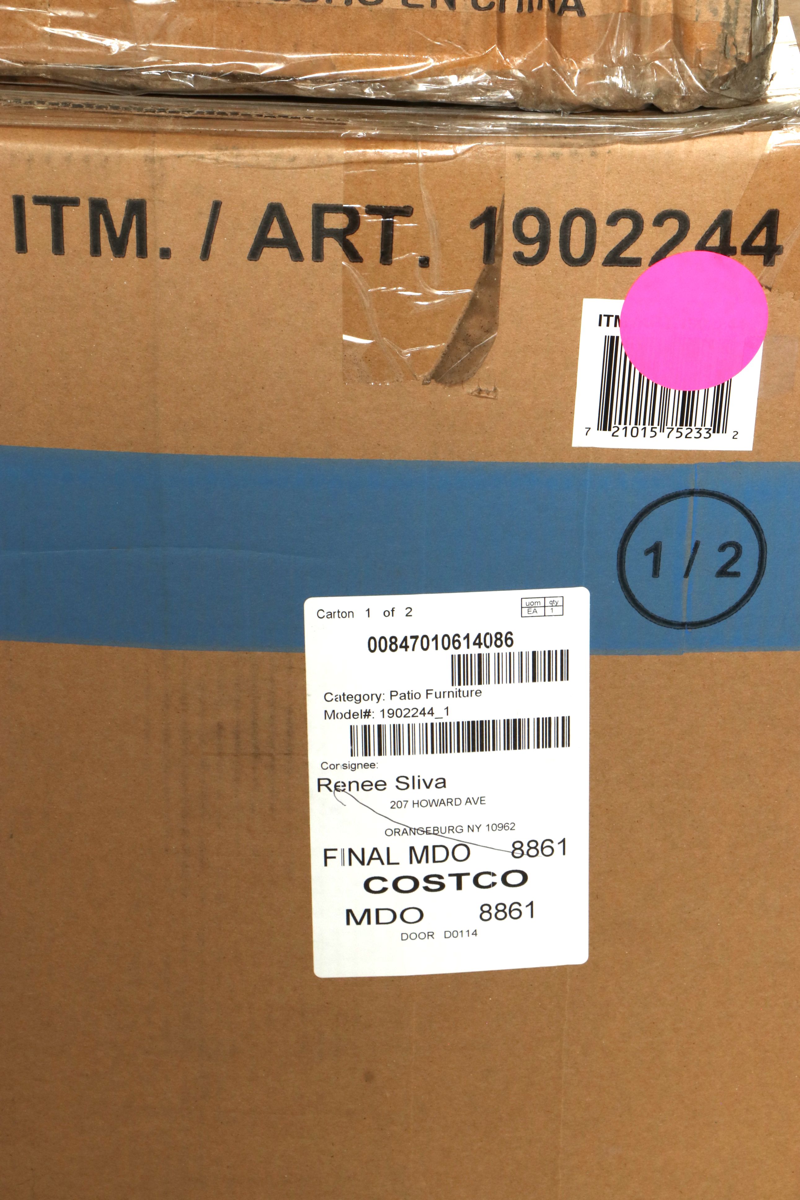 Foremost "Keller" Five-Piece Patio Chat Seating Set