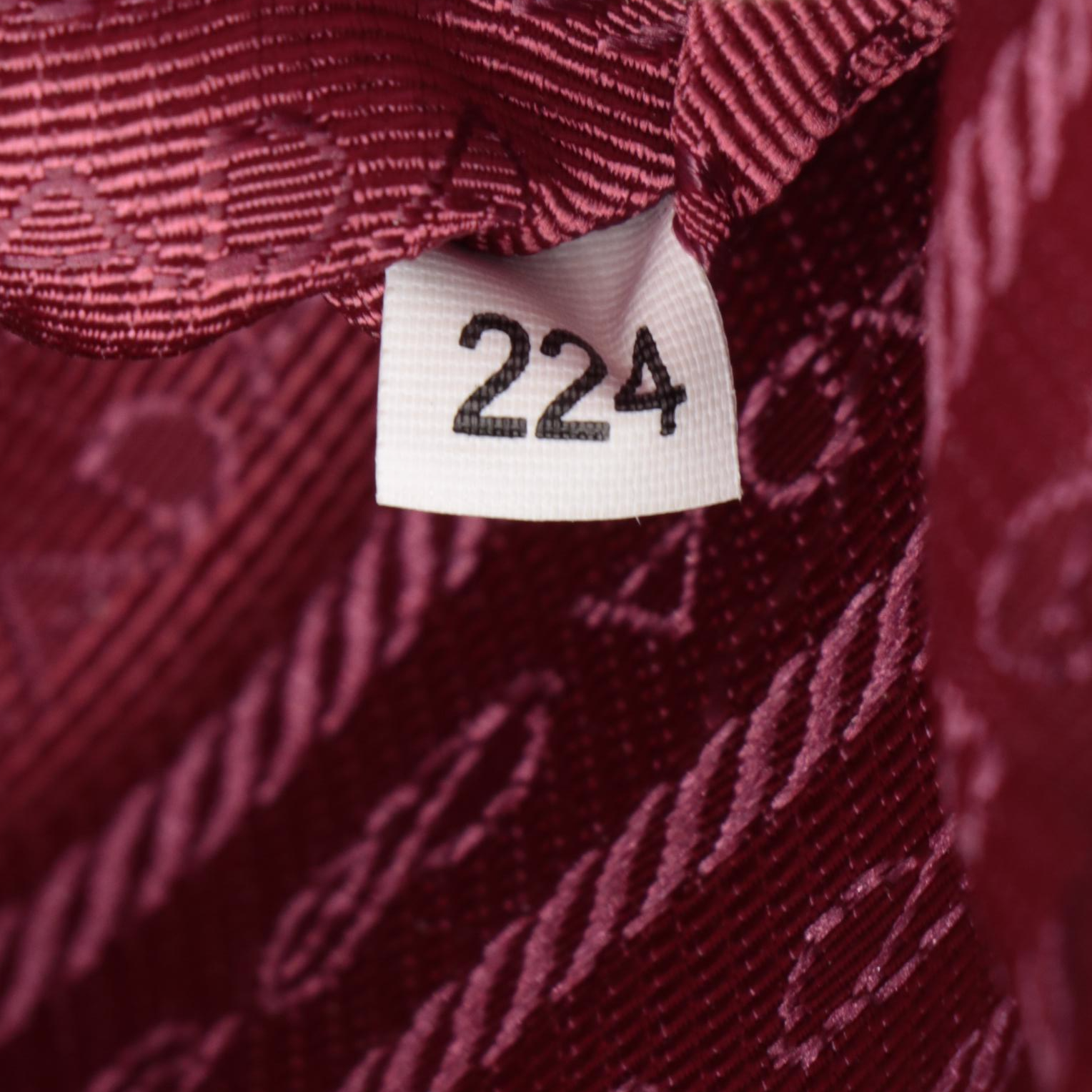 Prada Pink Saffiano Leather Camera Style Crossbody Bag