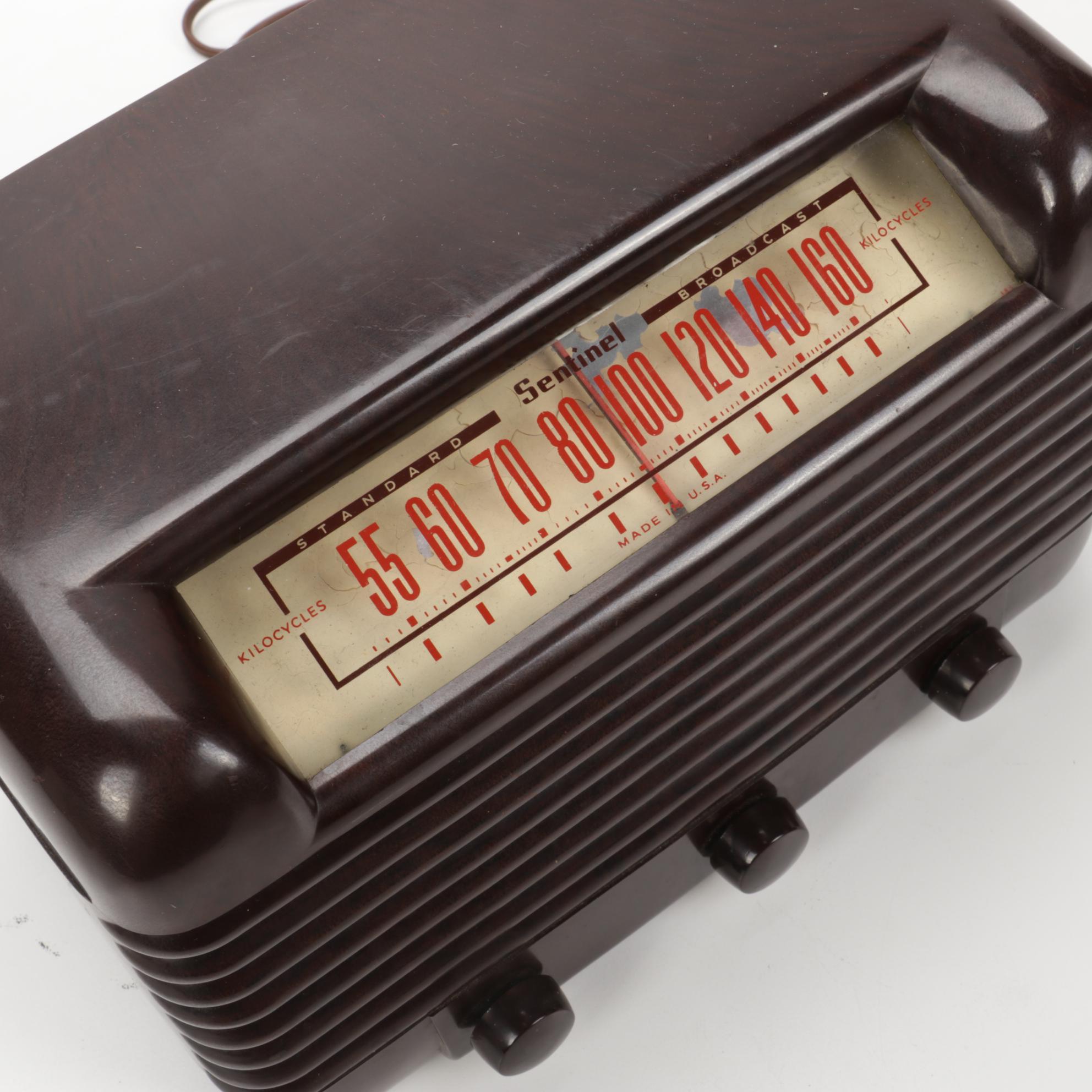 Sentinel Standard Broadcast Kilocycles Stereo , 1939