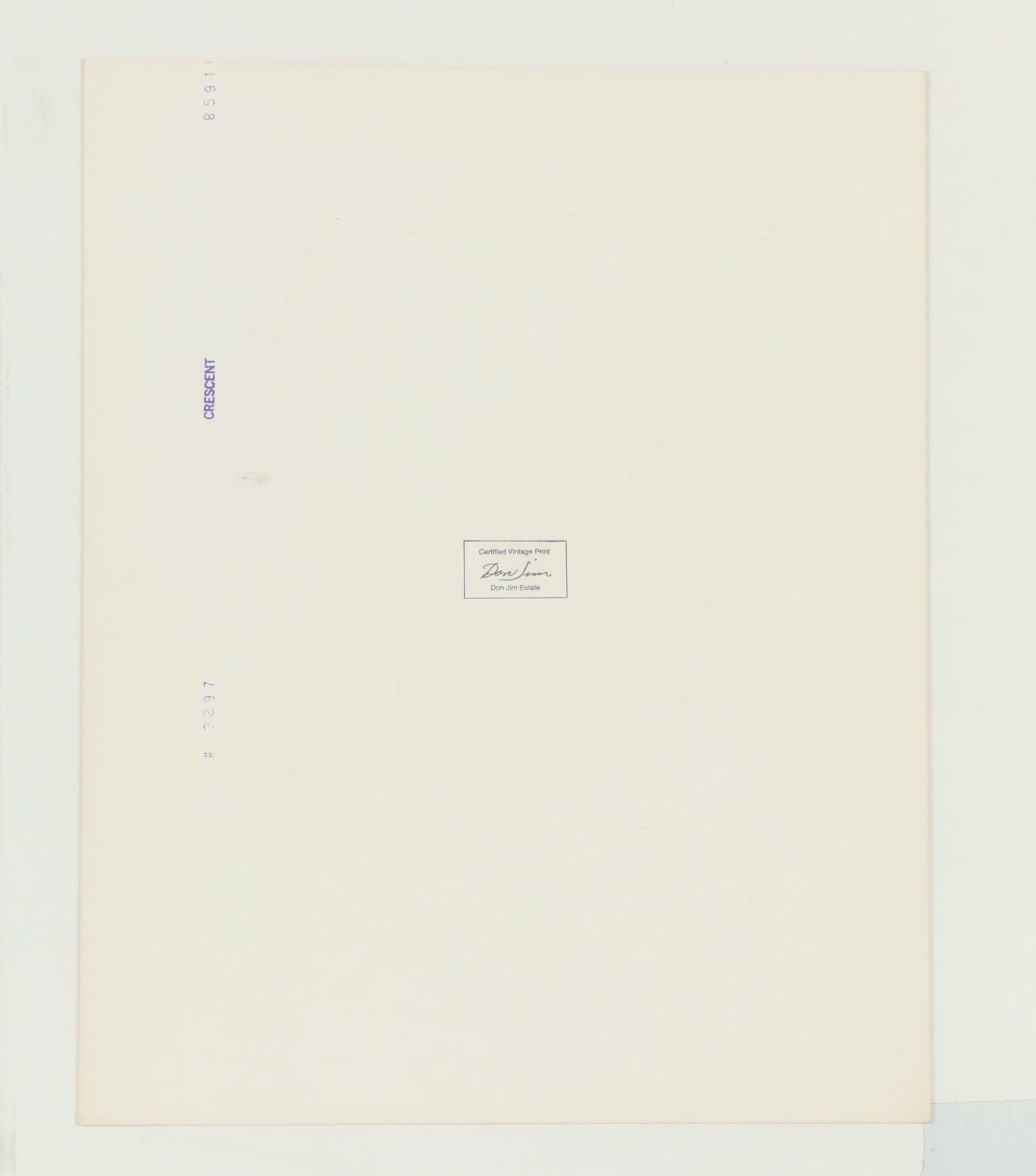 Don Jim Cibachrome Photograph "Parachuting with the Full Moon," Circa 1970