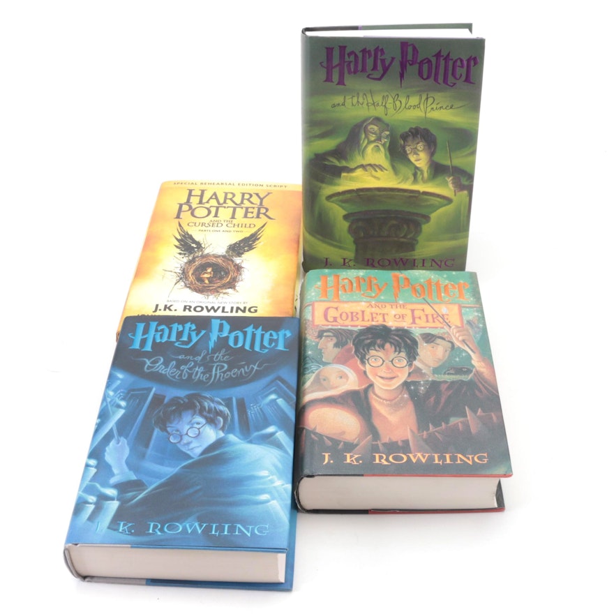 First American Edition "Harry Potter" Partial Series with "The Cursed Child"