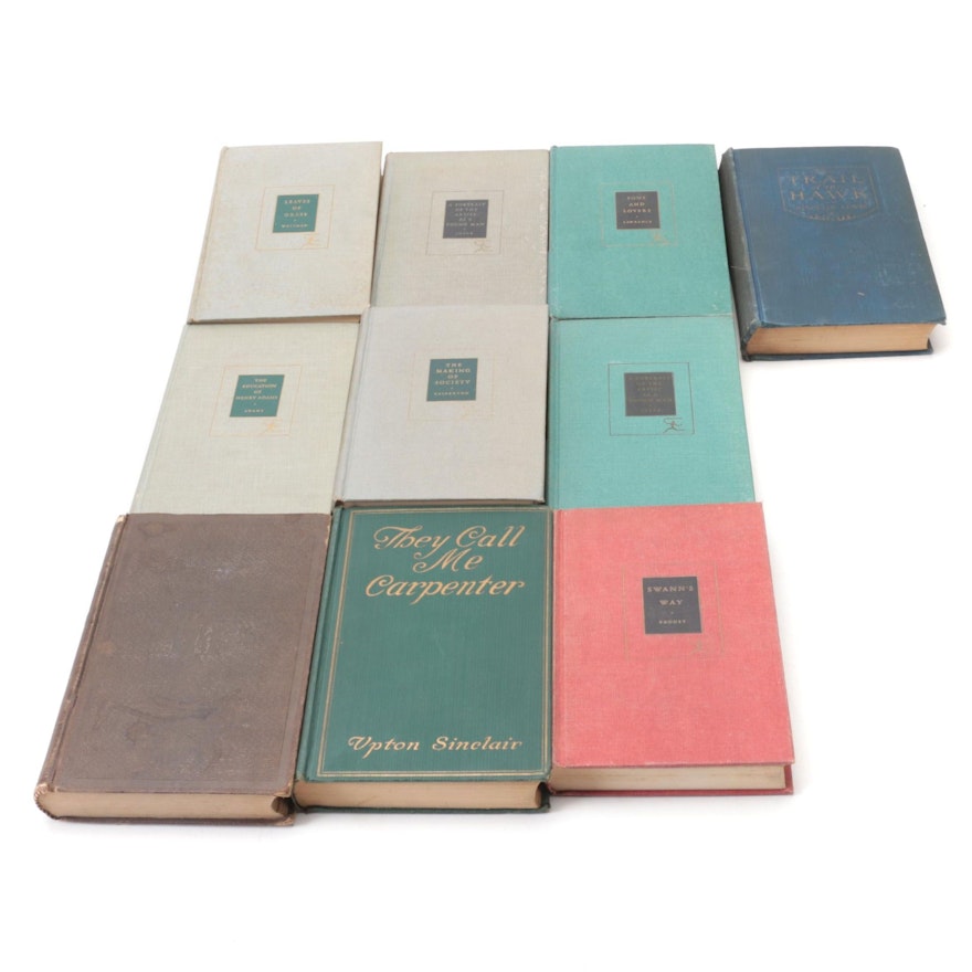 First Edition "They Call Me Carpenter" by Upton Sinclair and More Classics