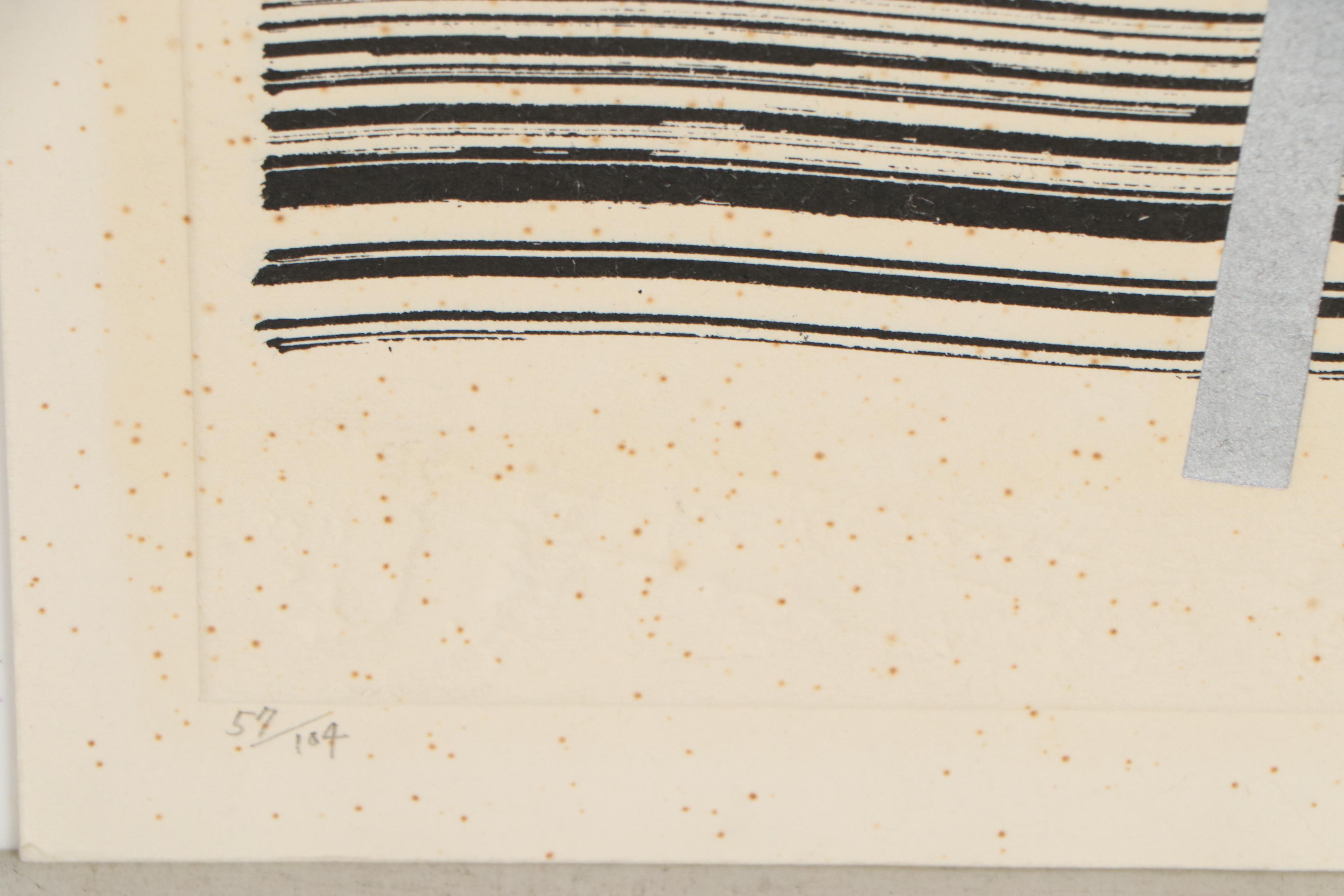 Haku Maki Embossed Woodblock "Work 73 - 36"