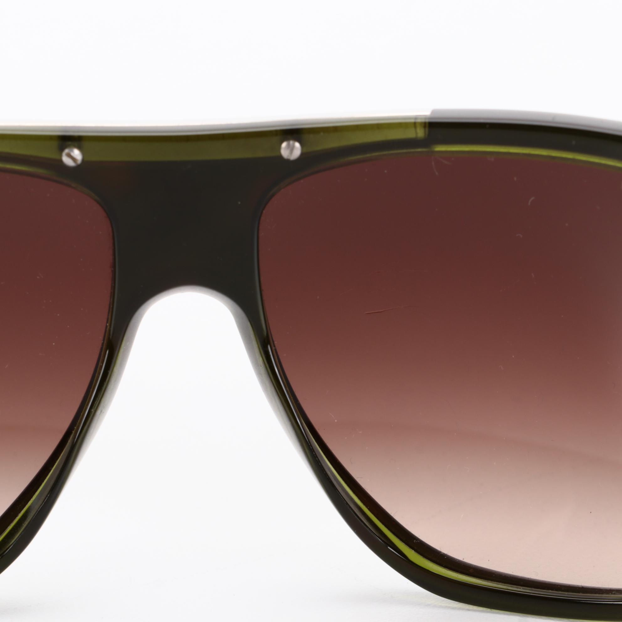 Prada SPR17L Browline Sunglasses