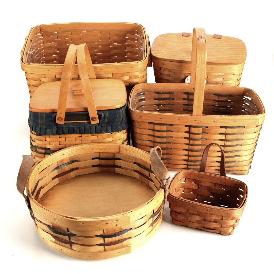 Longaberger and Peterboro Assorted Basket Collection