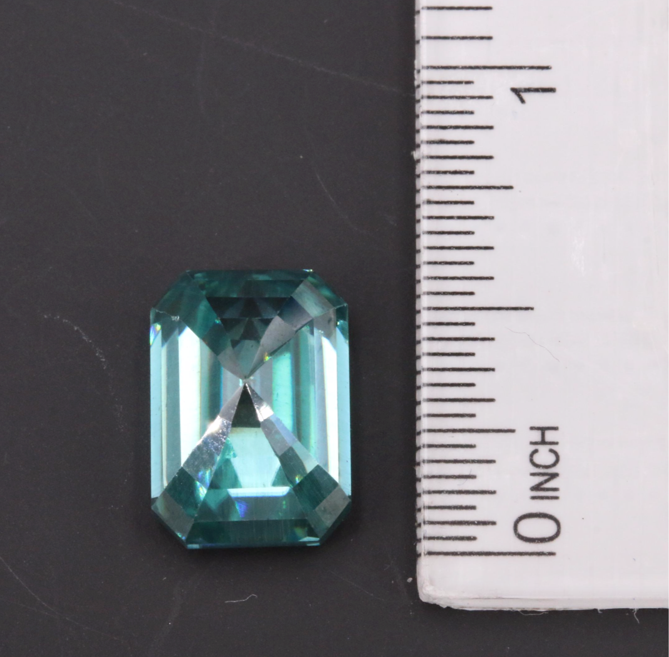 Loose Lab Grown Rectangular Faceted Moissanite