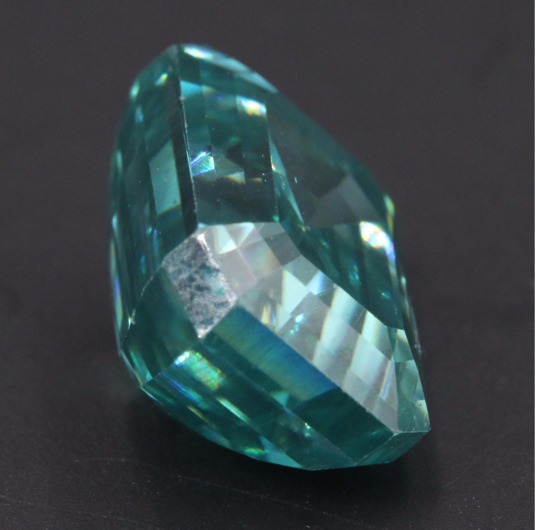 Loose Lab Grown Rectangular Faceted Moissanite