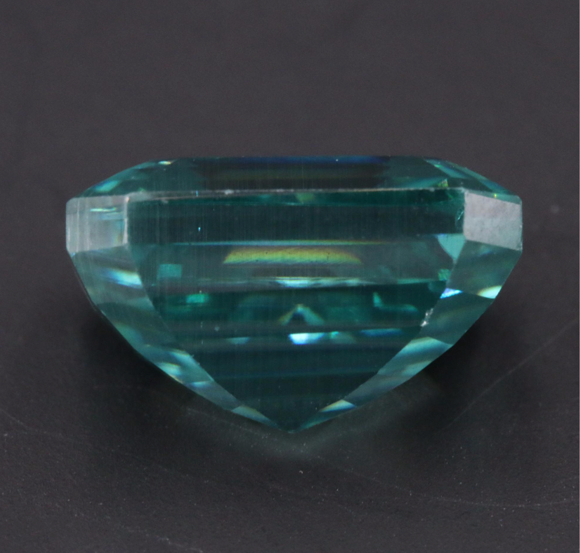 Loose Lab Grown Rectangular Faceted Moissanite