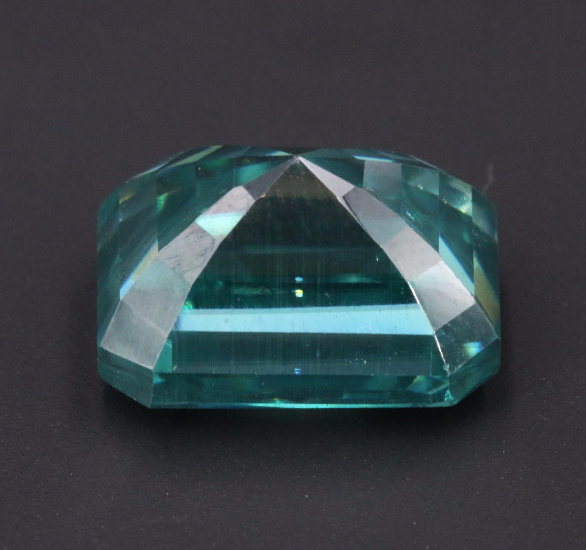 Loose Lab Grown Rectangular Faceted Moissanite
