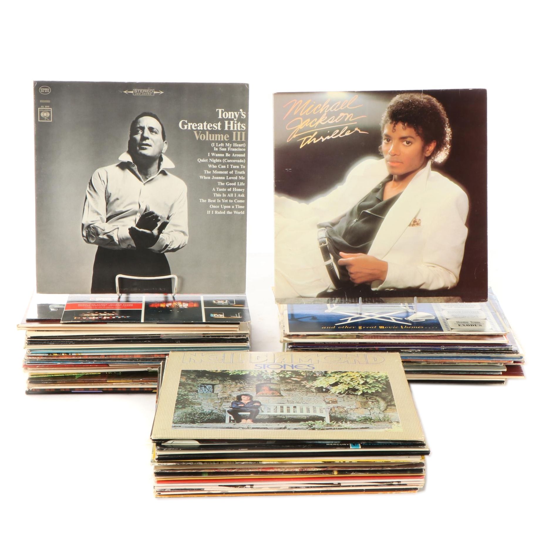 Michael Jackson, The Carpenters, Barry Manilow, Dokken, Other Vinyl LP Records