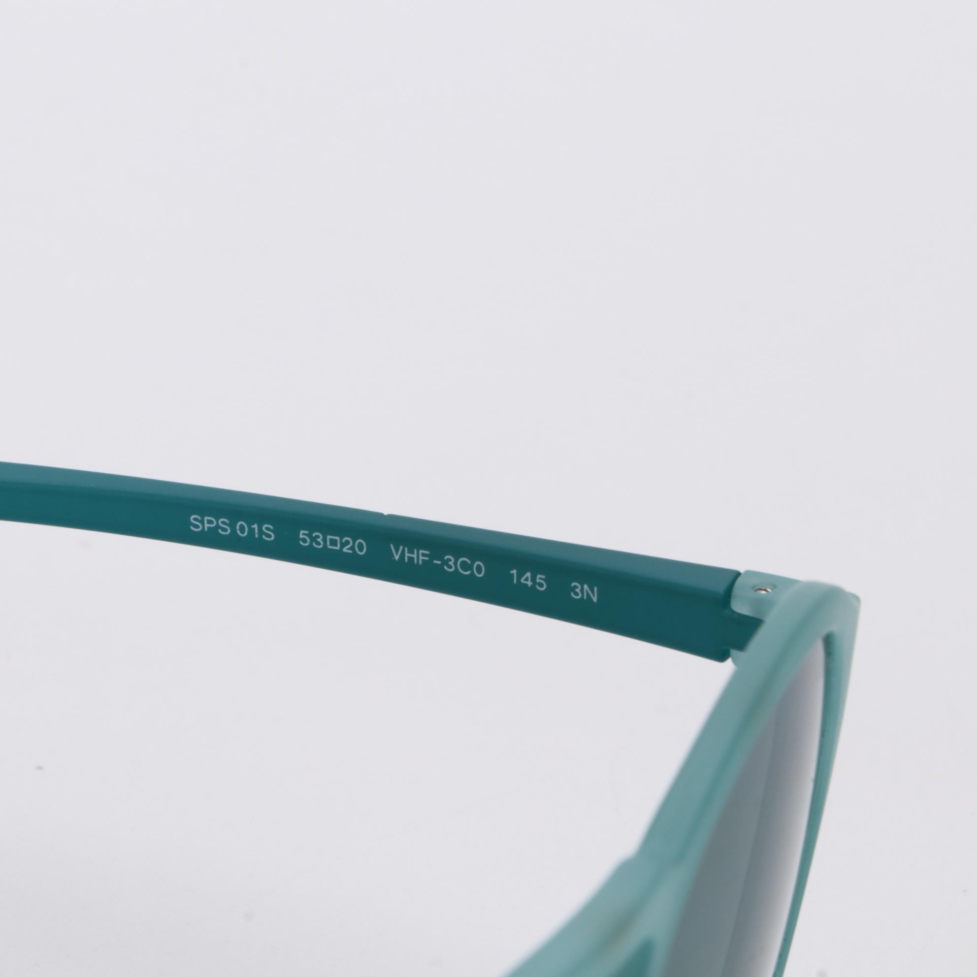 Prada Sport SPS01S Blue Round Sunglasses