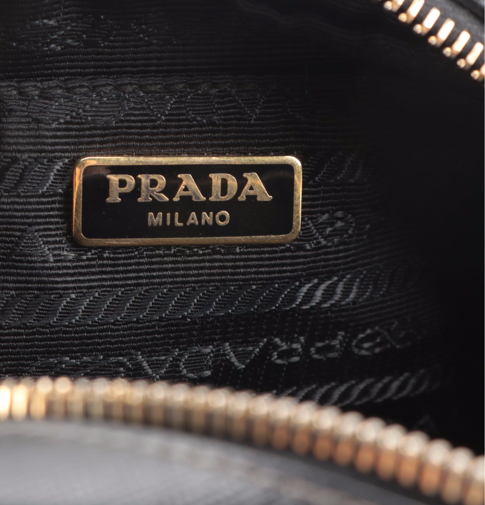 Prada Mini Camera Crossbody Bag in Black Saffiano Leather