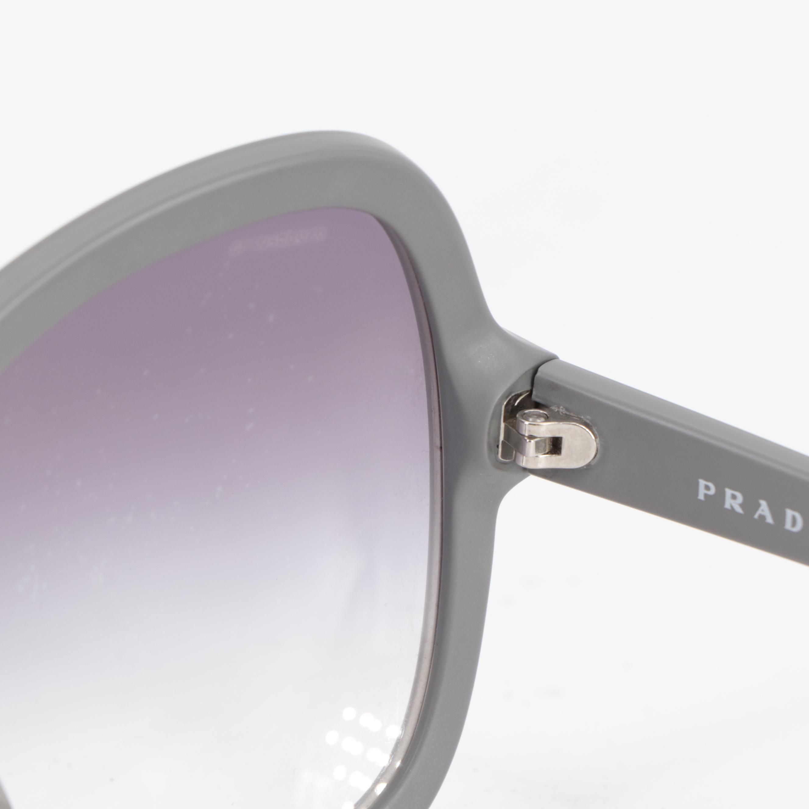 Prada SPR05S Gradient Butterfly Sunglasses
