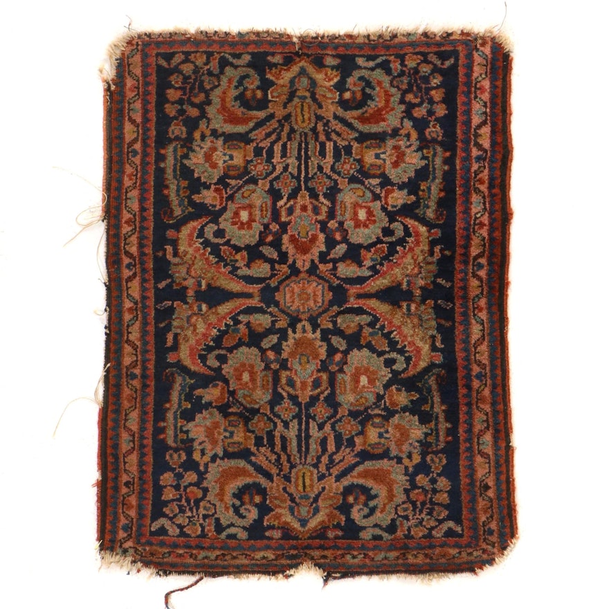 2'1 x 2'9 Hand-Knotted Persian Malayer Accent Rug