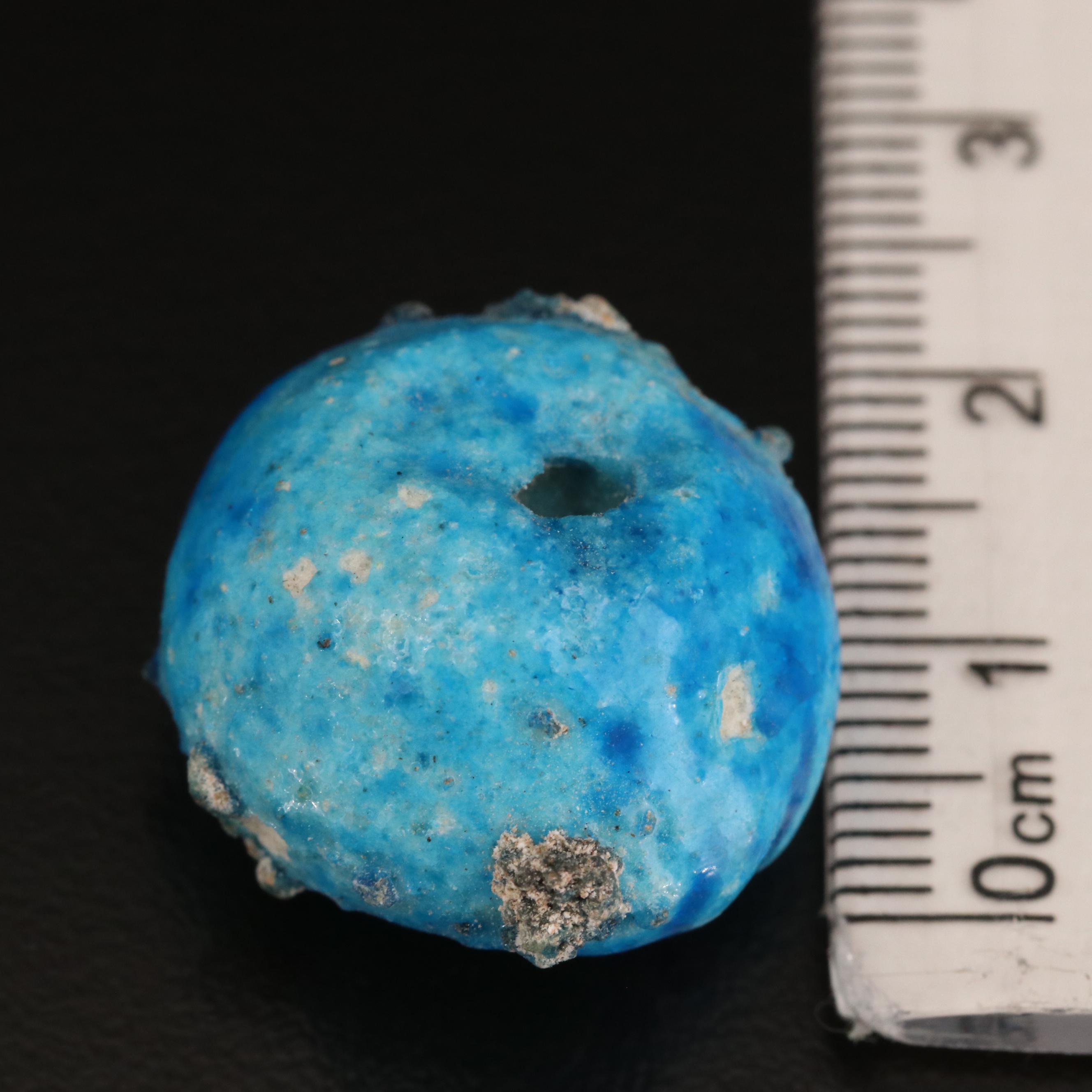 Loose Mixed Beads Including Glass, Wood and Mother of Pearl